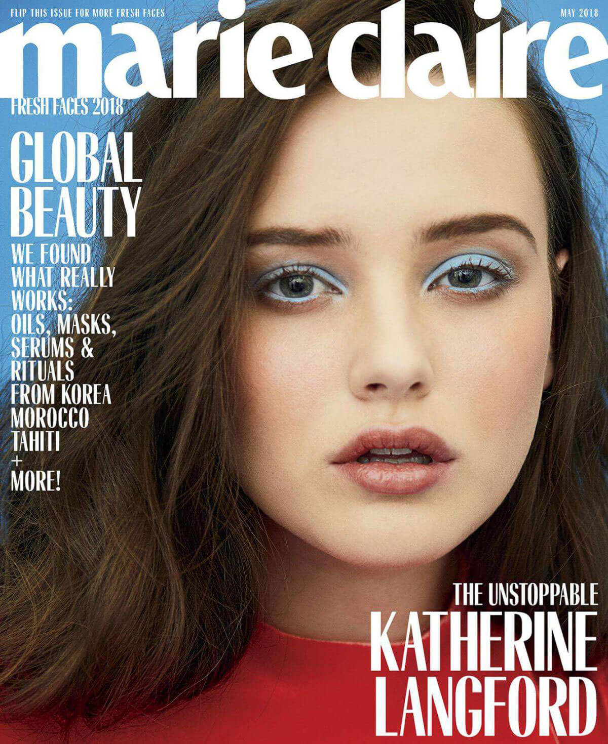 Katherine Langford Poses for Marie Claire Magazine, May 2018 Issue