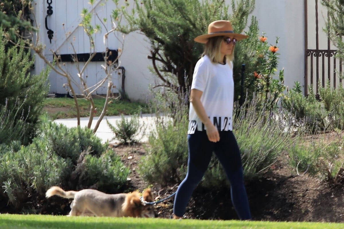 Kristen Bell Stills Walks Her Dog Out in Los Angeles 2018/05/10