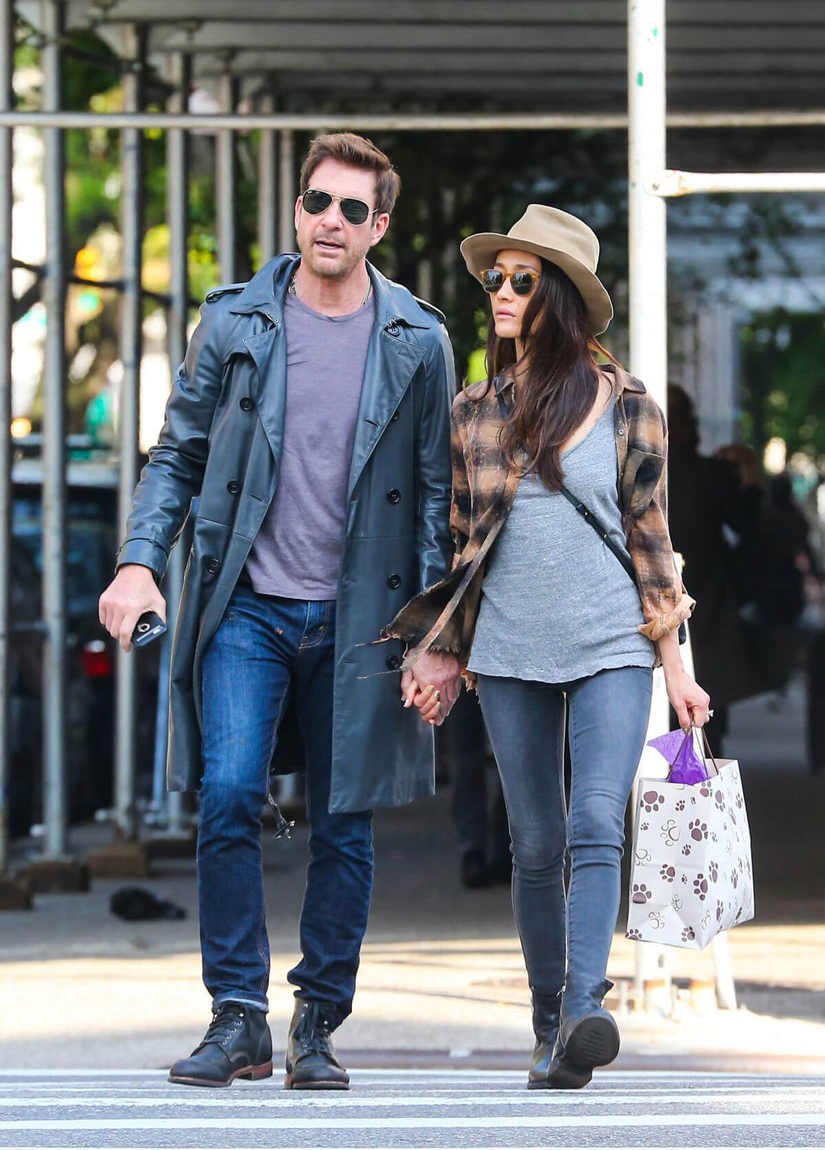 Maggie Q and Dylan McDermott Stills Out in New York 2018/05/14