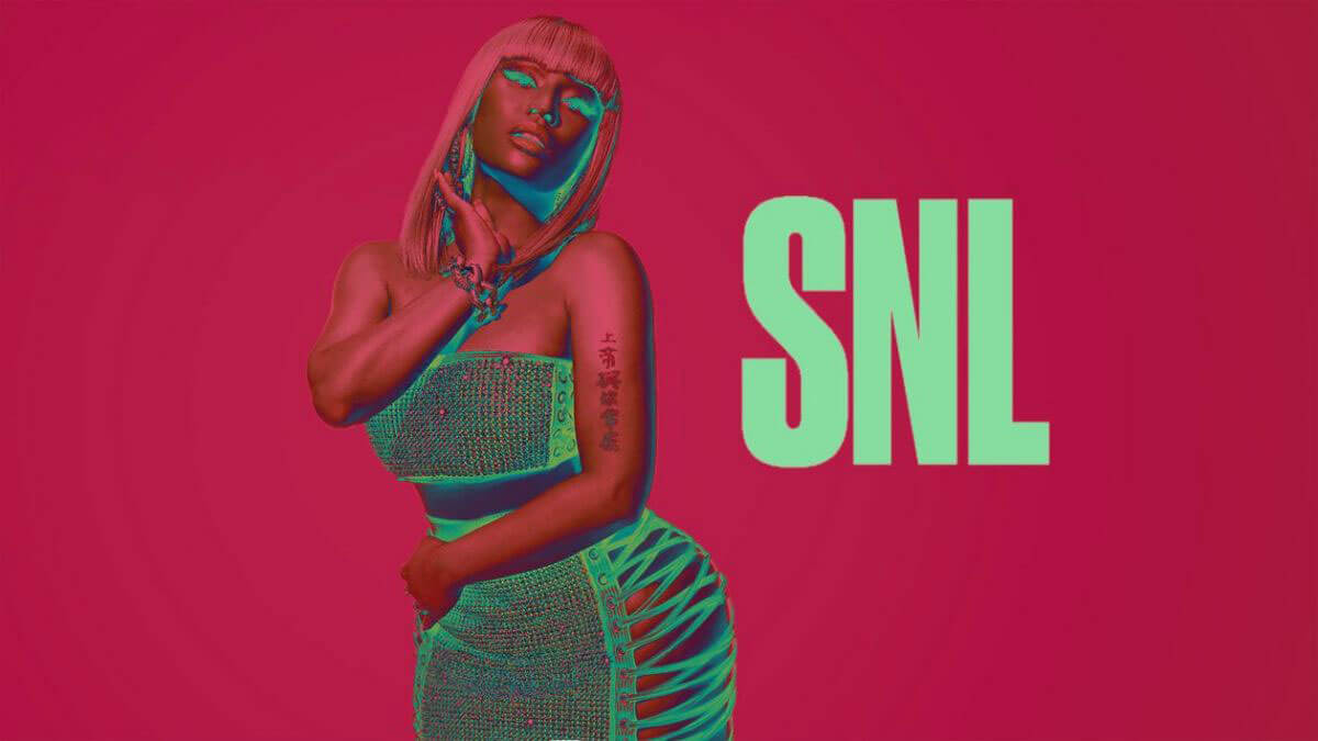 Nicki Minaj on Saturday Night Live, May 2018