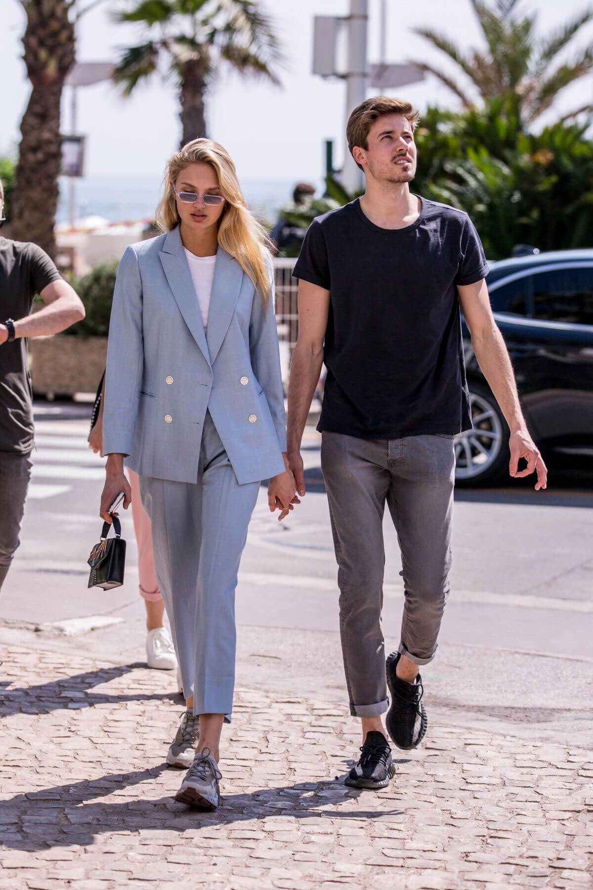 Romee Strijd Stills Out on Croisette in Cannes 2018/05/07