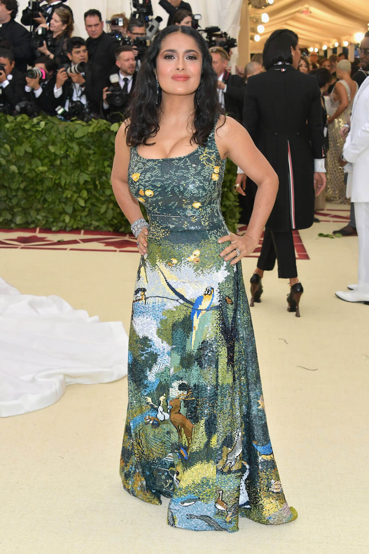 Salma Hayek Stills at MET Gala 2018 in New York 2018/05/07