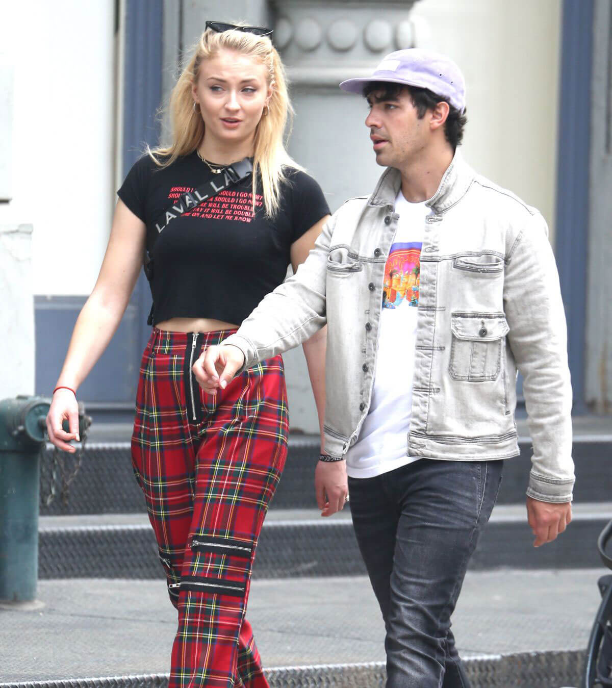 Sophie Turner and Joe Jonas Stills Out in New York 2018/05/04