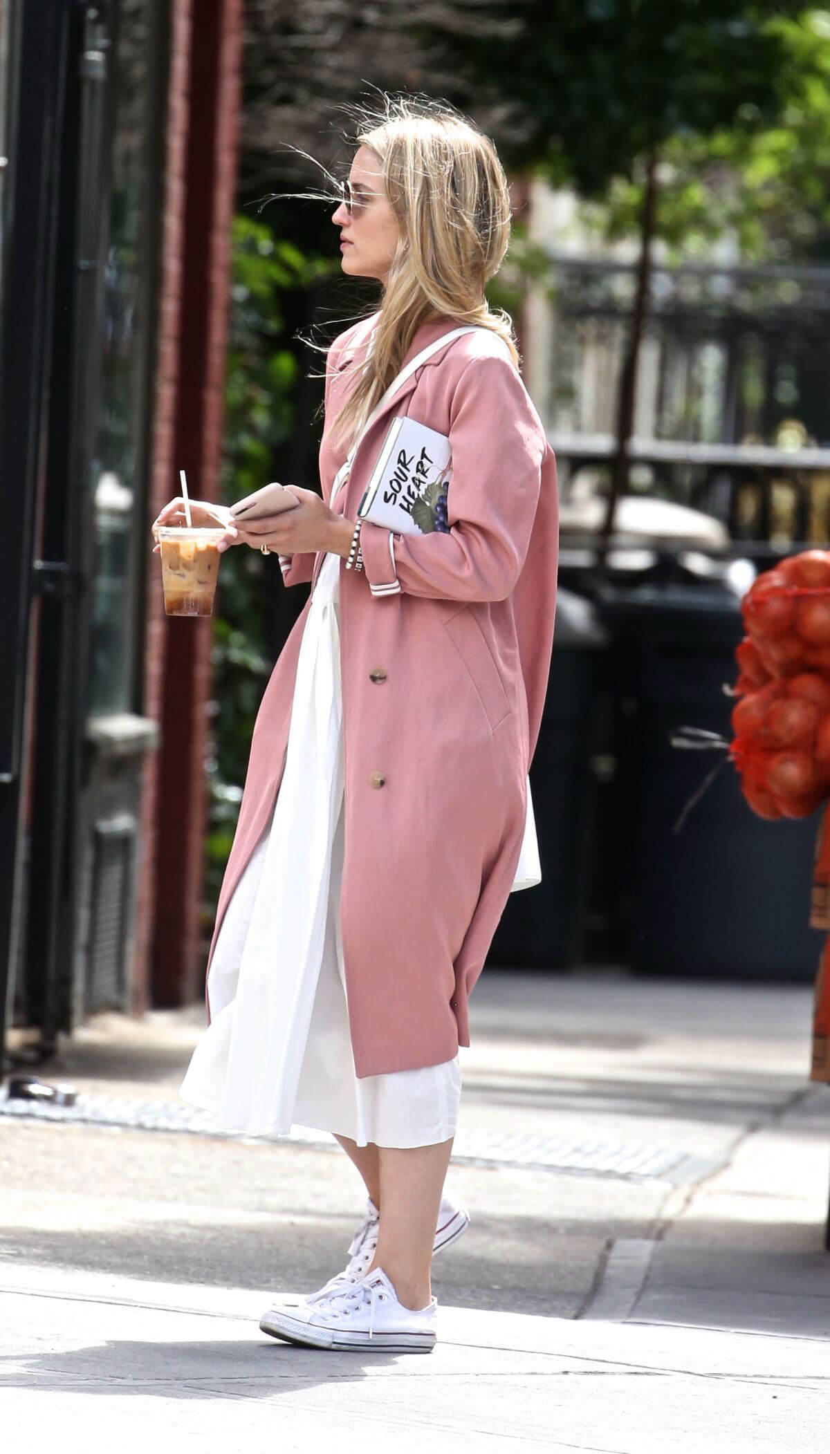 Dianna Agron Out and About in New York 2018/06/15