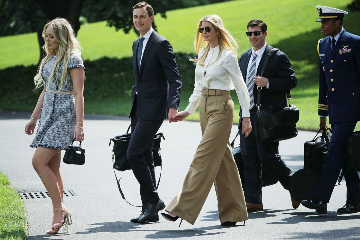 Ivanka Trump Leaves White House in Washington, D.C. 2018/06/01