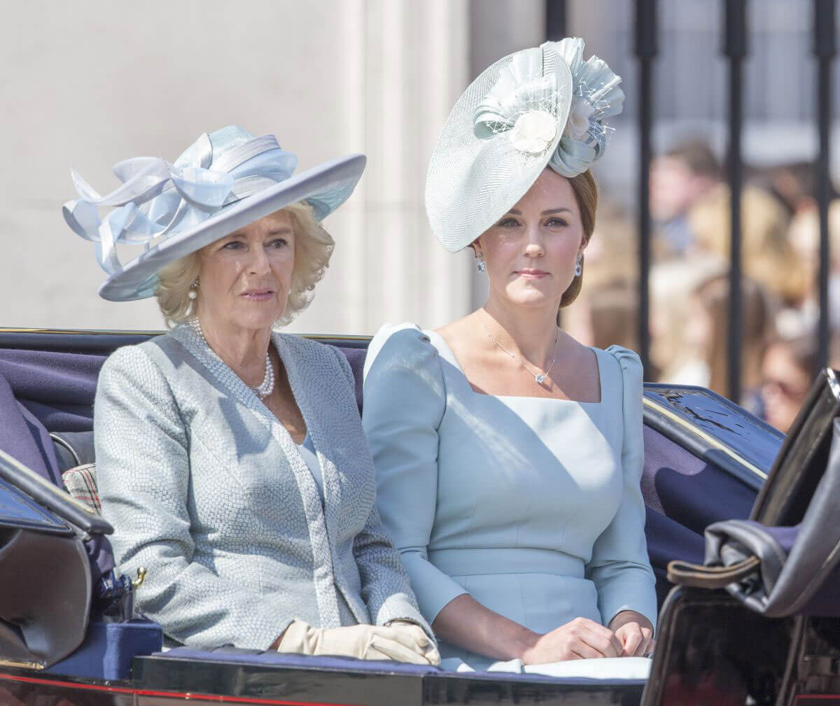 Kate Middleton at Trooping the Colour Ceremony in London 2018/06/09