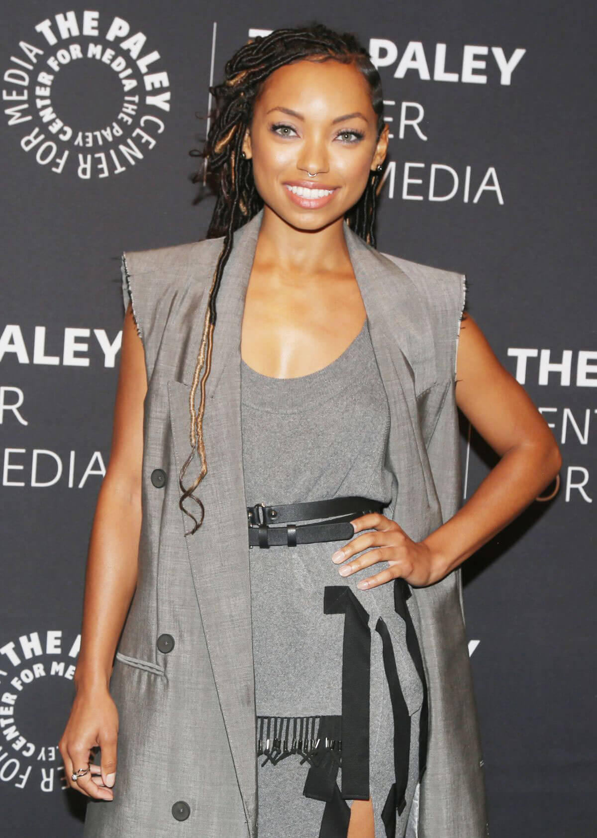 Logan Browning at An Evening with Dear White People at Paley Center 2018/06/05