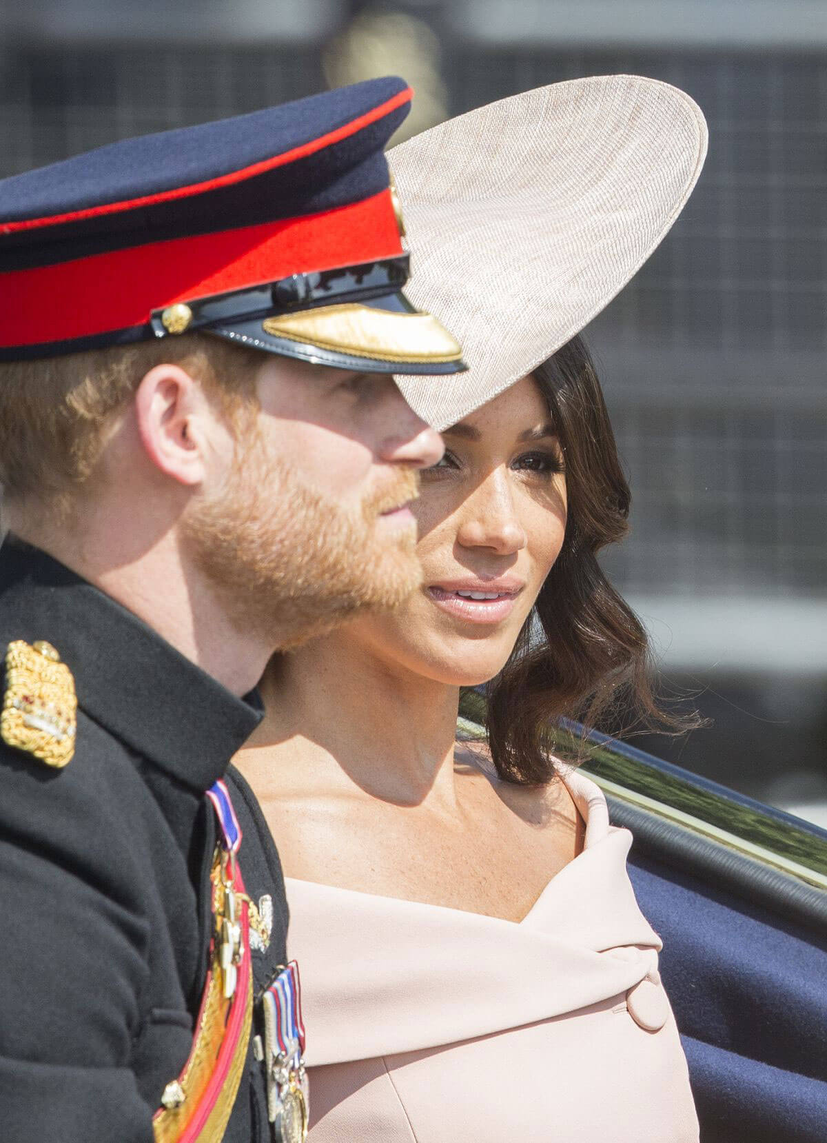 Meghan Markle at Trooping the Colour Ceremony in London 2018/06/09