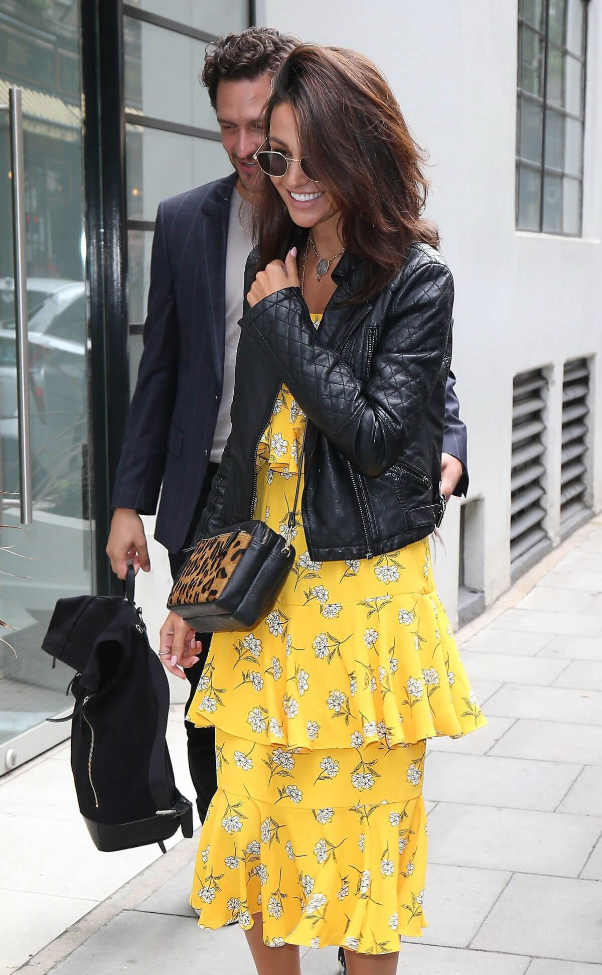 Michelle Keegan Arrives at AOL Building in London 2018/06/05