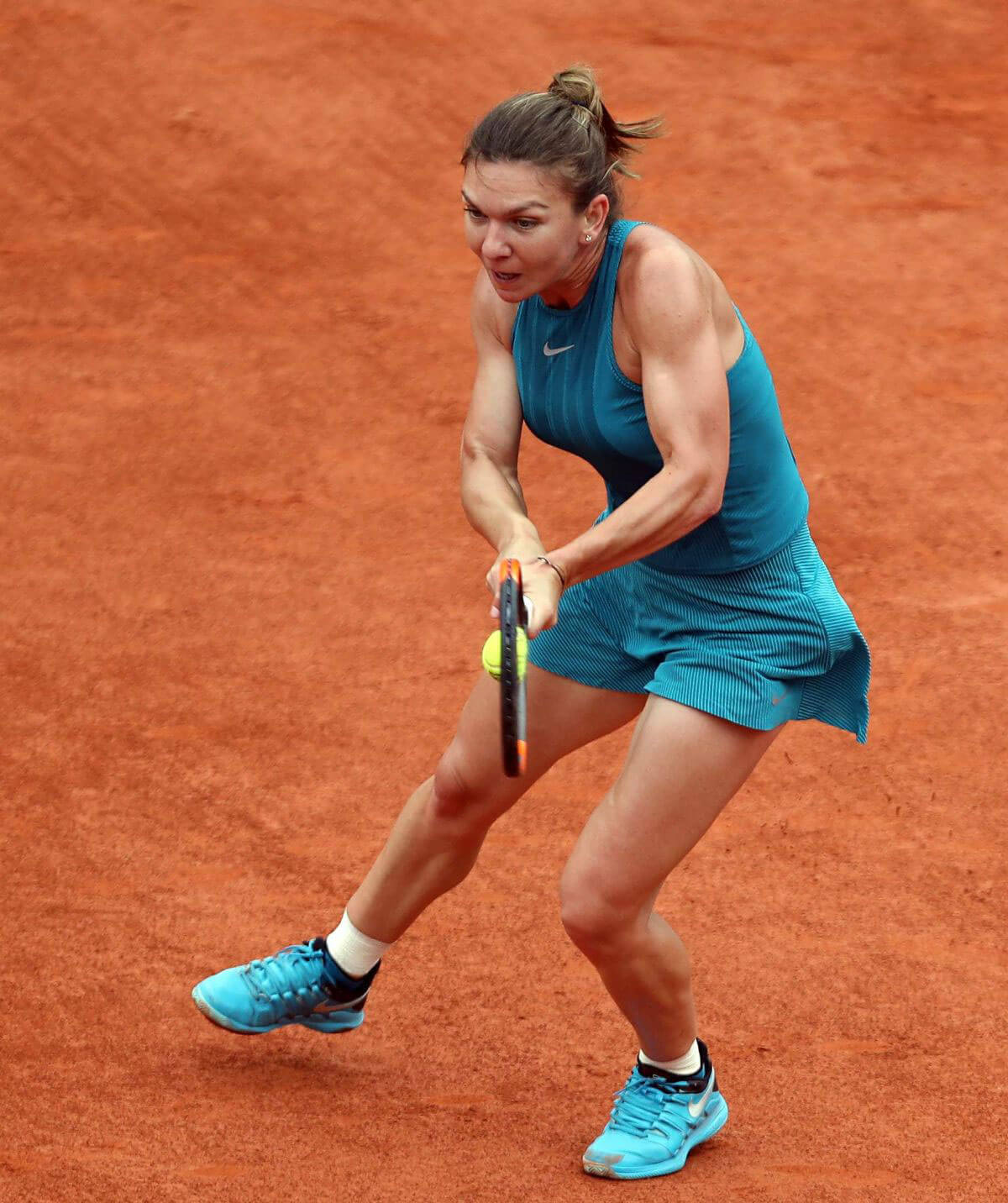 Simona Halep at French Open Tennis Tournament in Paris 2018/05/30