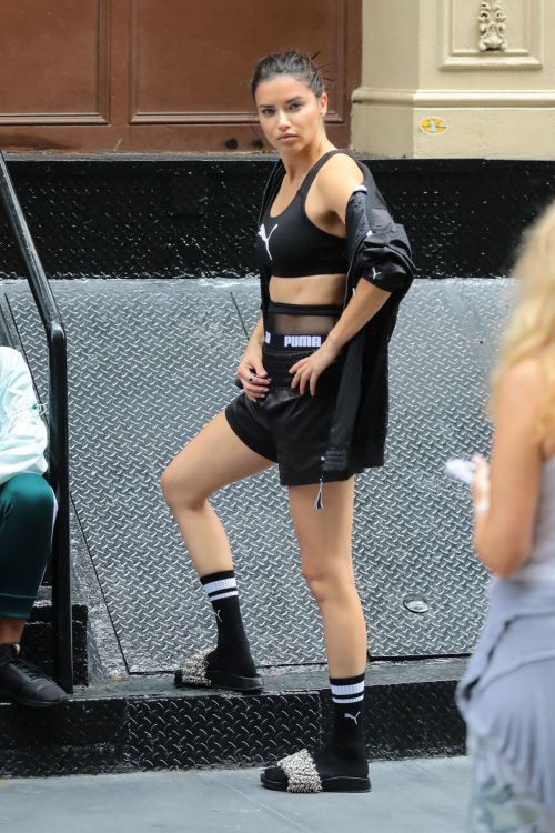 Adriana Lima at Puma Photoshoot in New York 2018/07/27 10