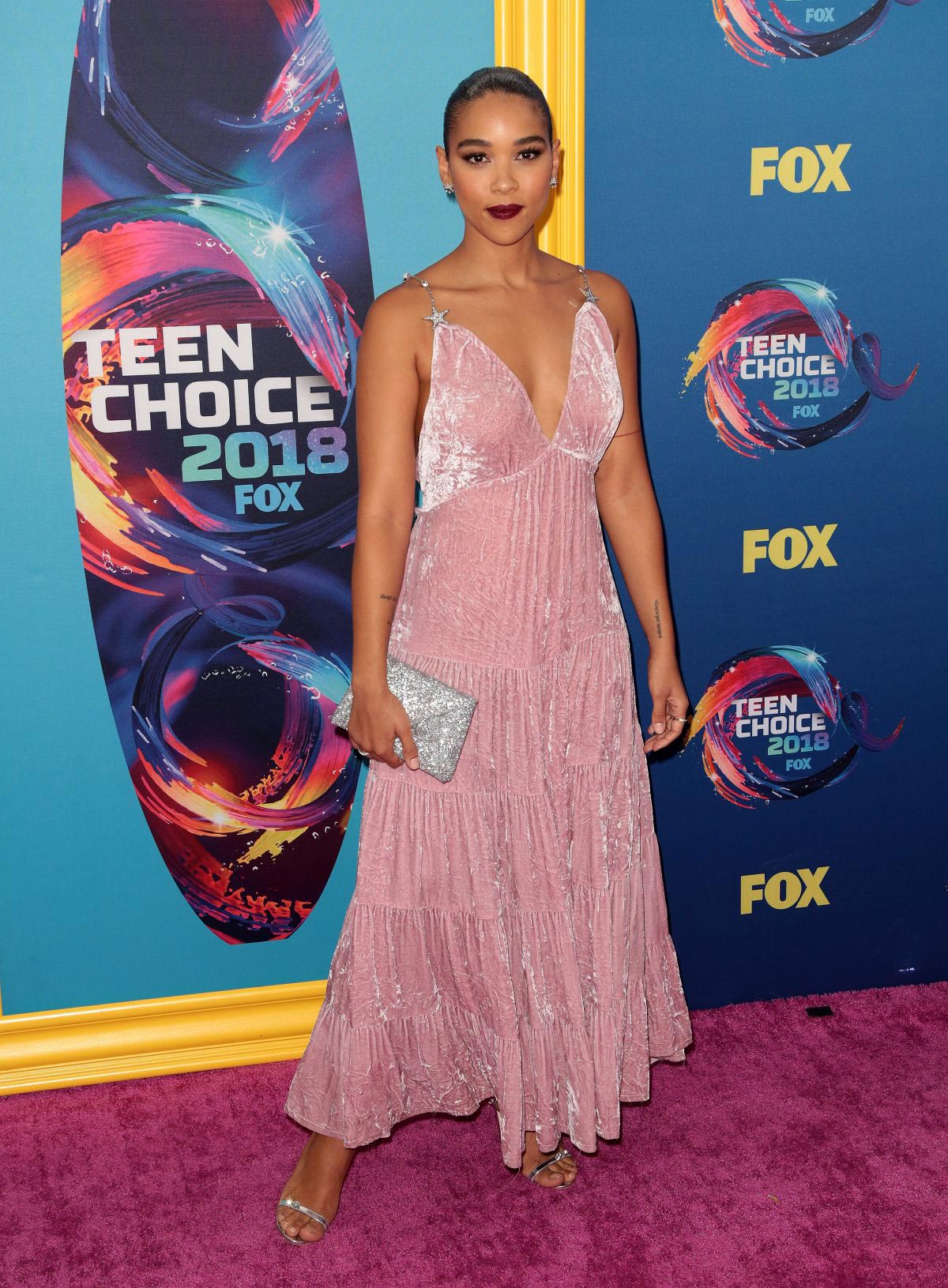 Alexandra Shipp at 2018 Teen Choice Awards in Beverly Hills 2018/08/12