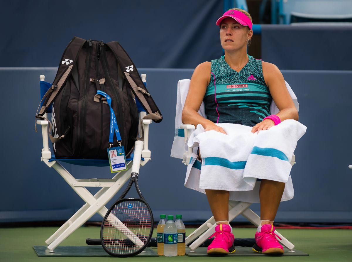 Angelique Kerber at Western and Southern Open at Lindner Family Tennis Center in Mason 2018/08/15