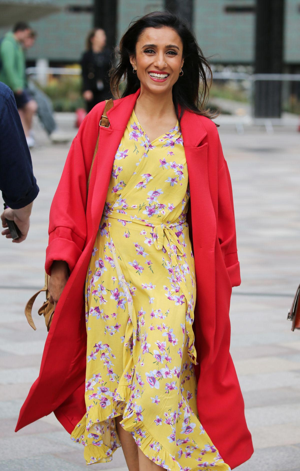 Anita Rani Leaves ITV Studios in London 2018/08/13