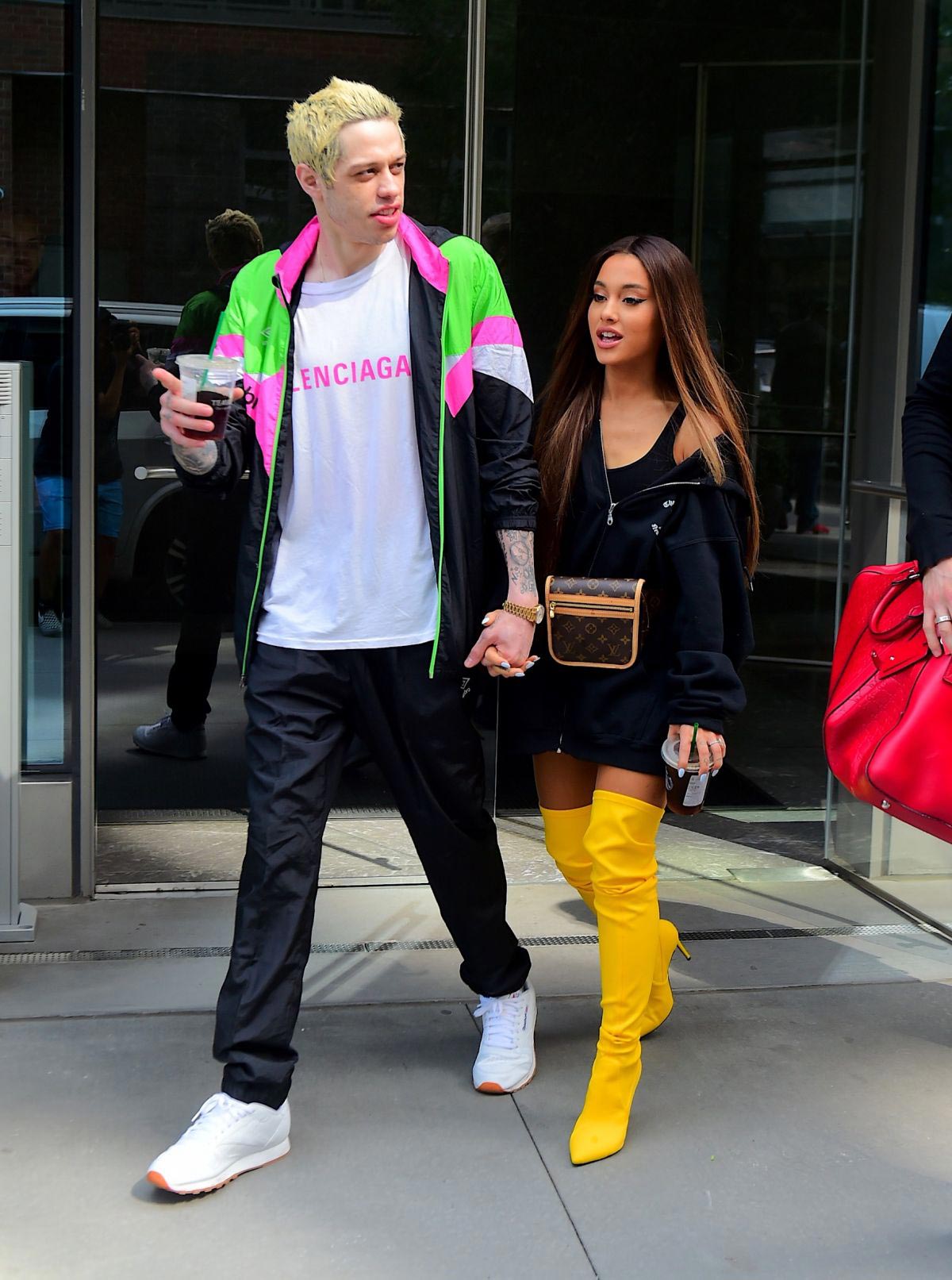 Ariana Grande and Pete Davidson Out in New York 2018/08/18