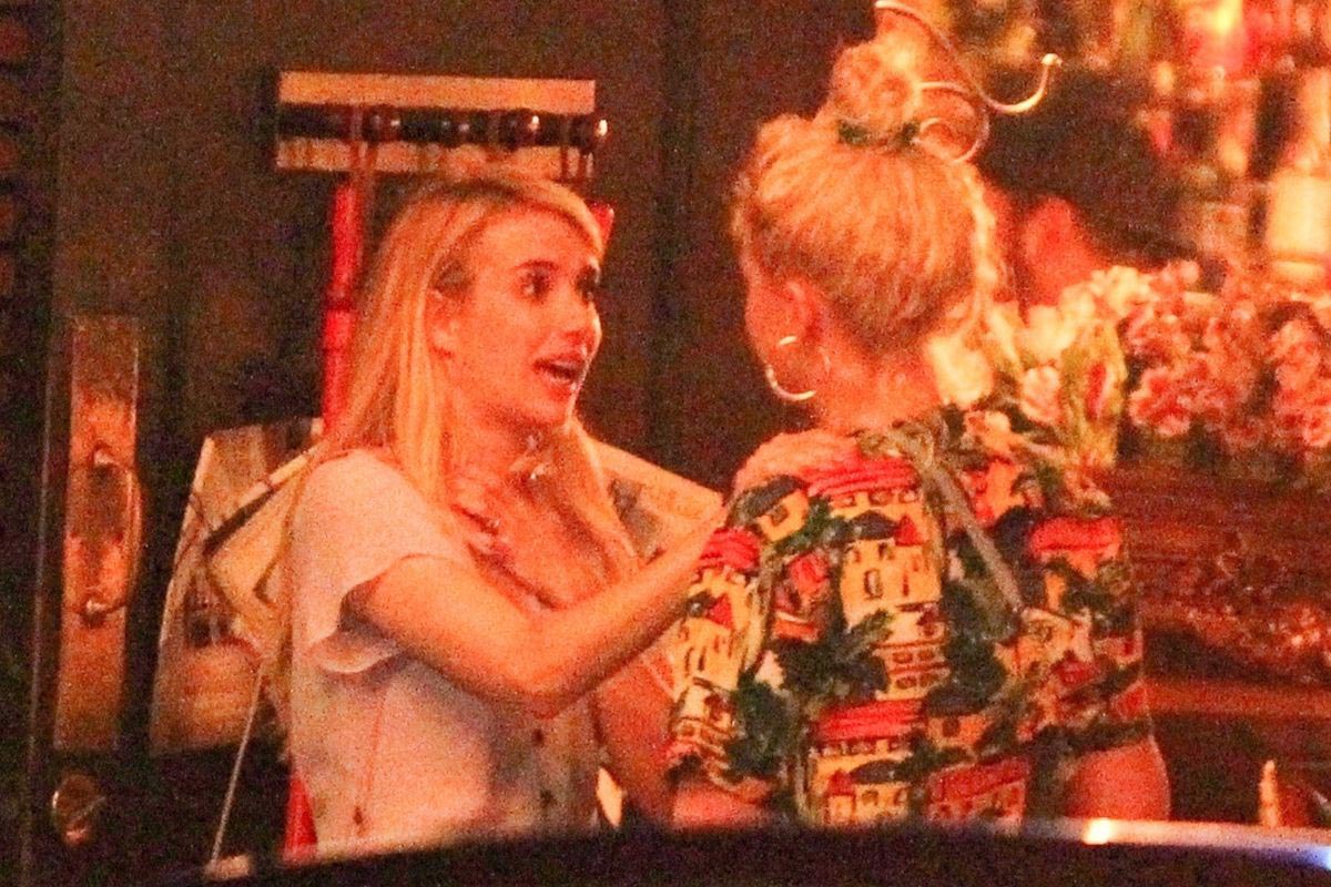 Emma Roberts Night Out in Los Feliz 2018/07/28