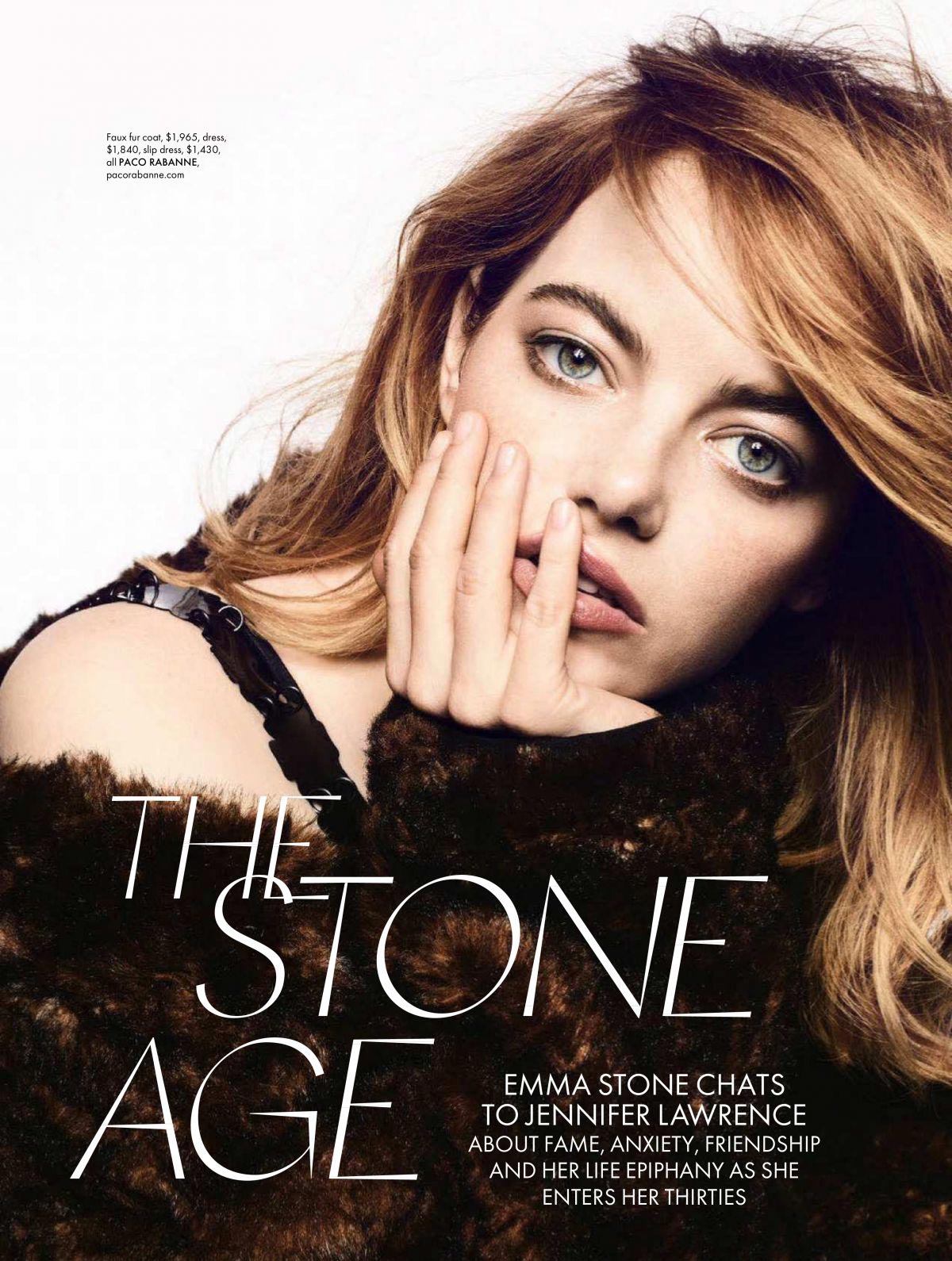 Emma Stone in Elle Magazine, Australia September 2018 Issue