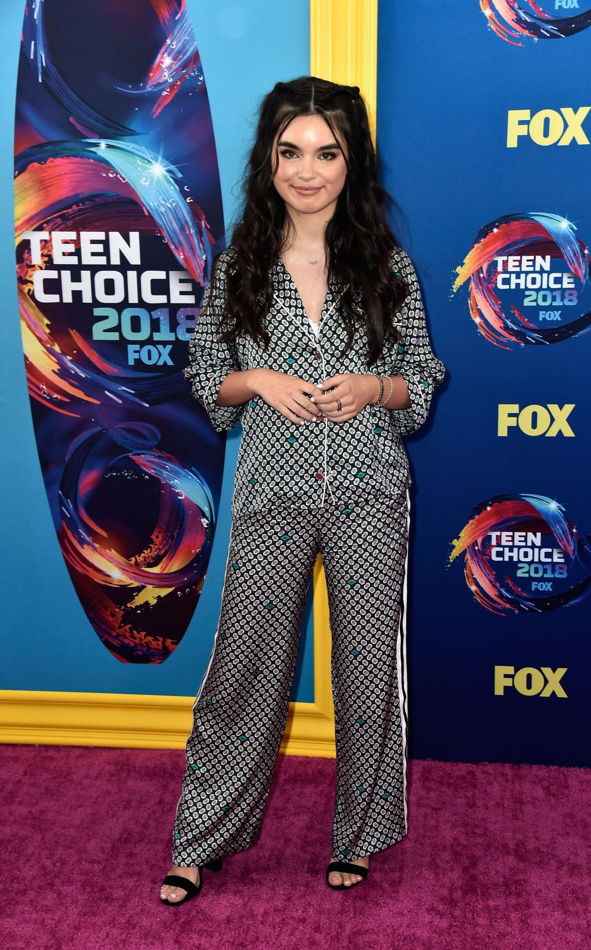 Landry Bender at 2018 Teen Choice Awards in Beverly Hills 2018/08/12