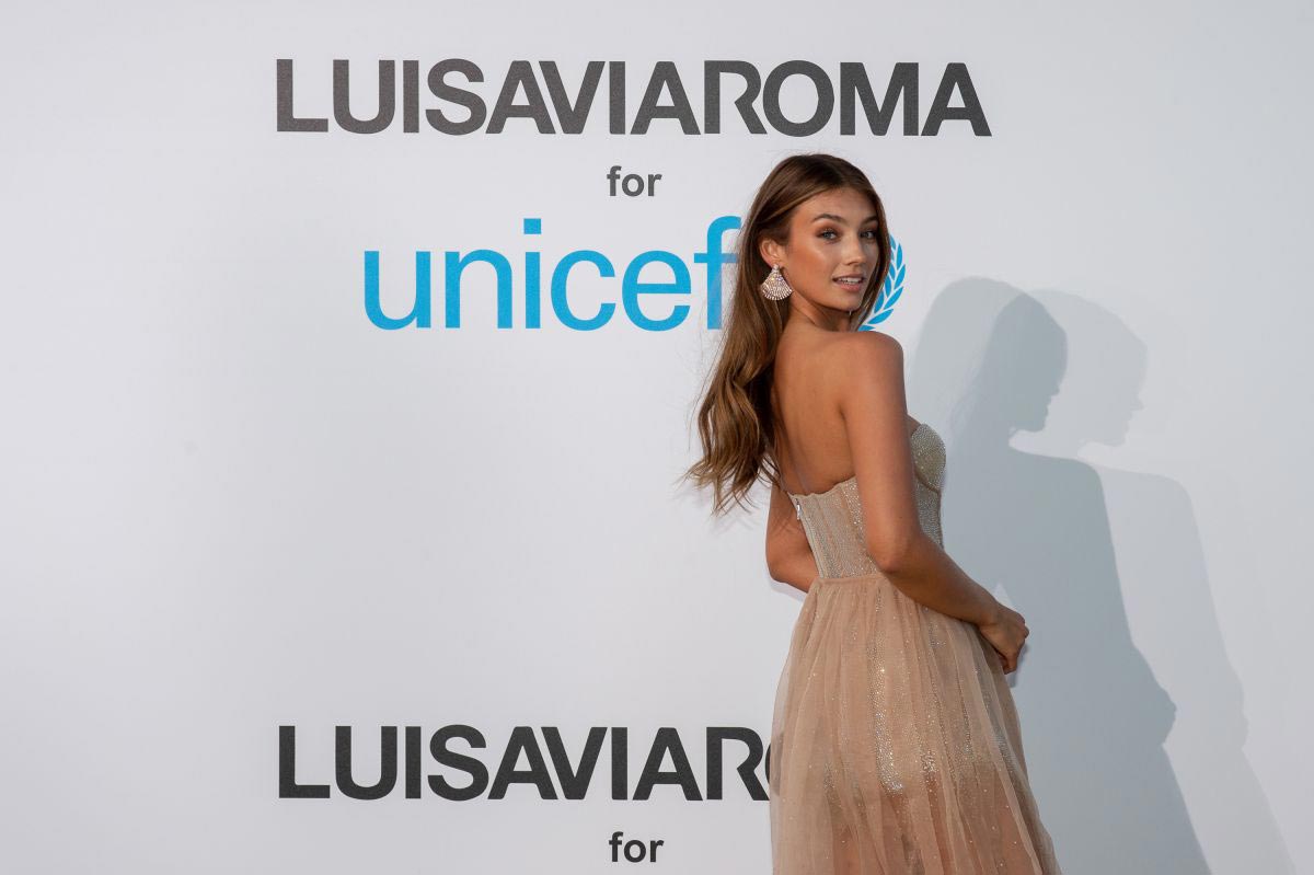 Lorena Rae at Unicef Summer Gala in Porto Cervo 2018/08/10