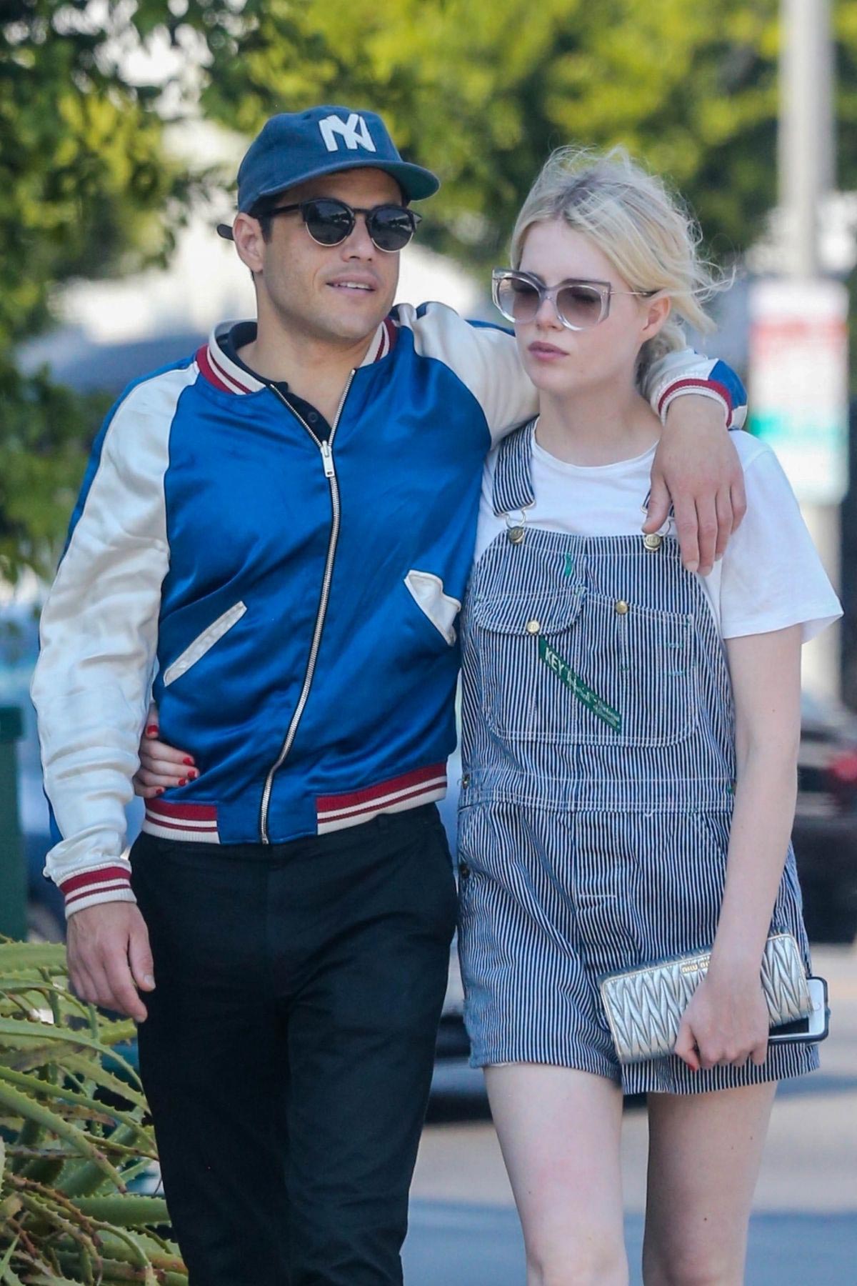 Lucy Boynton and Rami Malek Out for Lunch in Hollywood 2018/08/11