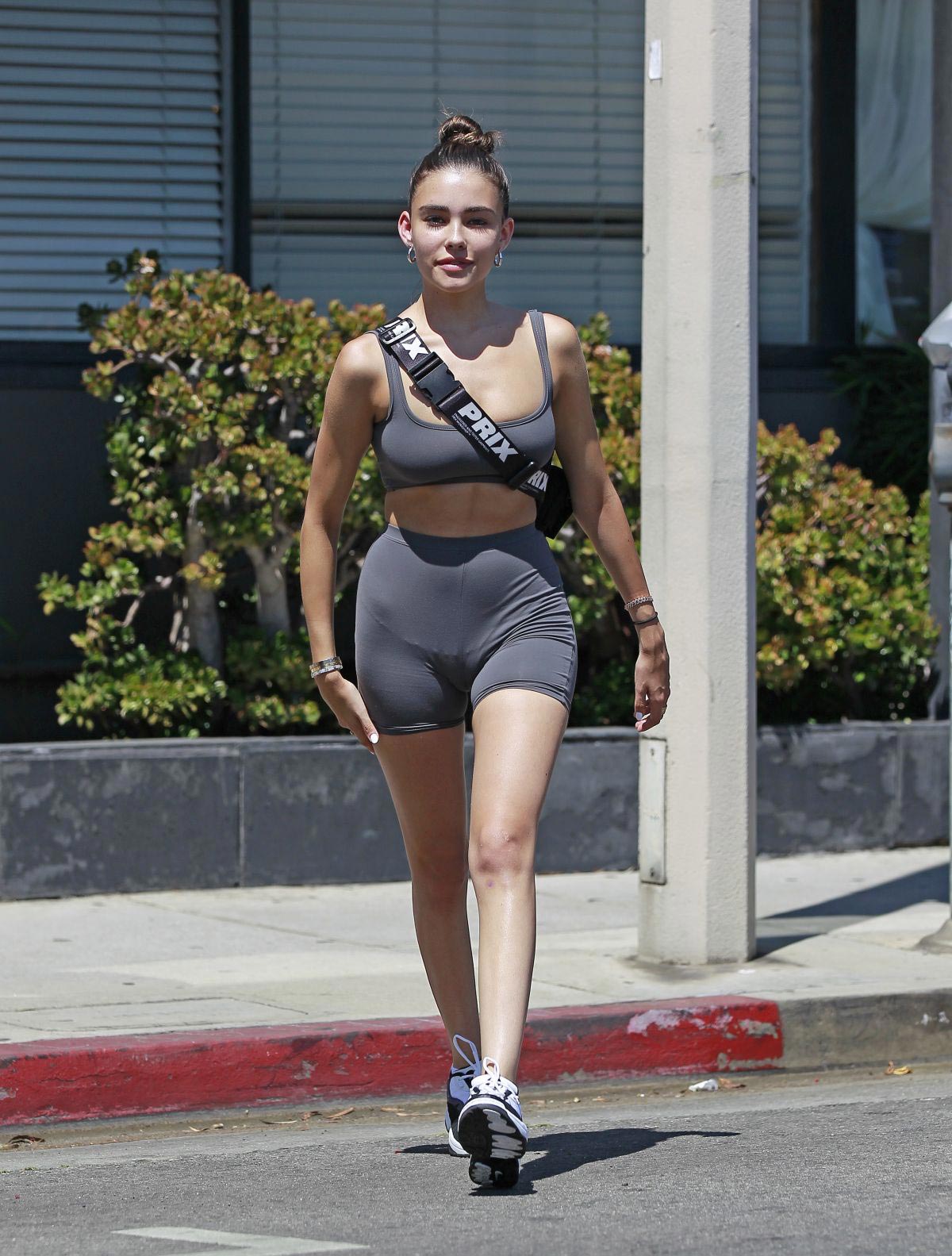 Madison Beer in Tights Out in Los Angeles 2018/08/07