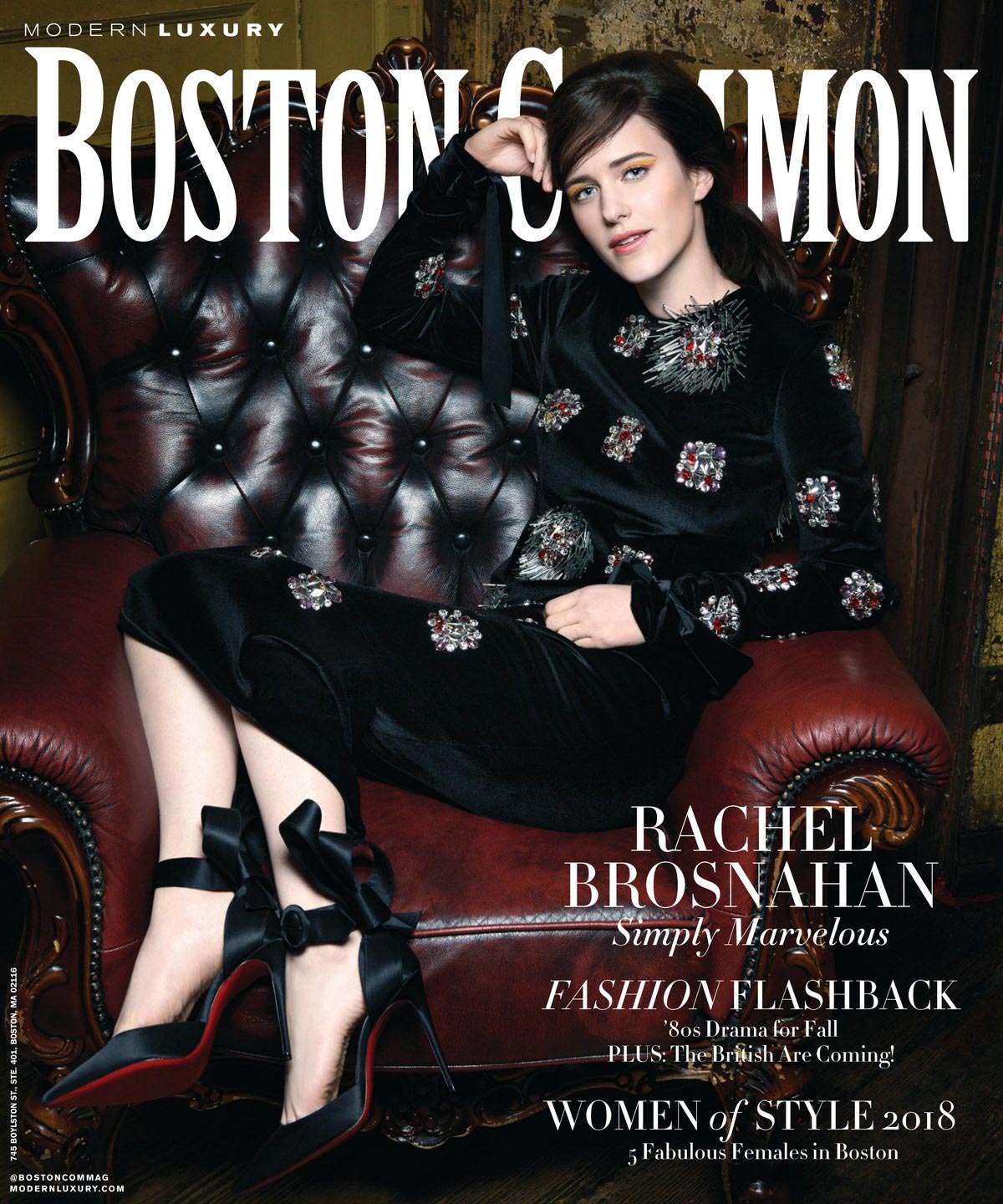 Rachel Brosnahan in Modern Luxury, September 2018