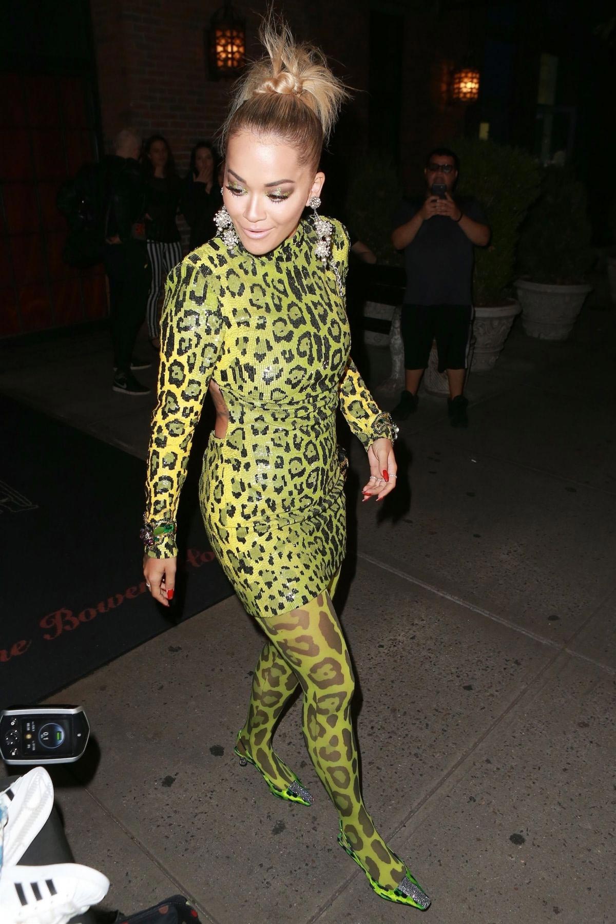 Rita Ora Night Out in New York 2018/08/19