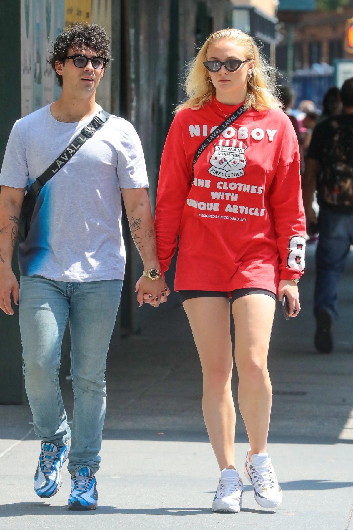 Sophie Turner and Joe Jonas Out and About in New York 2018/08/15