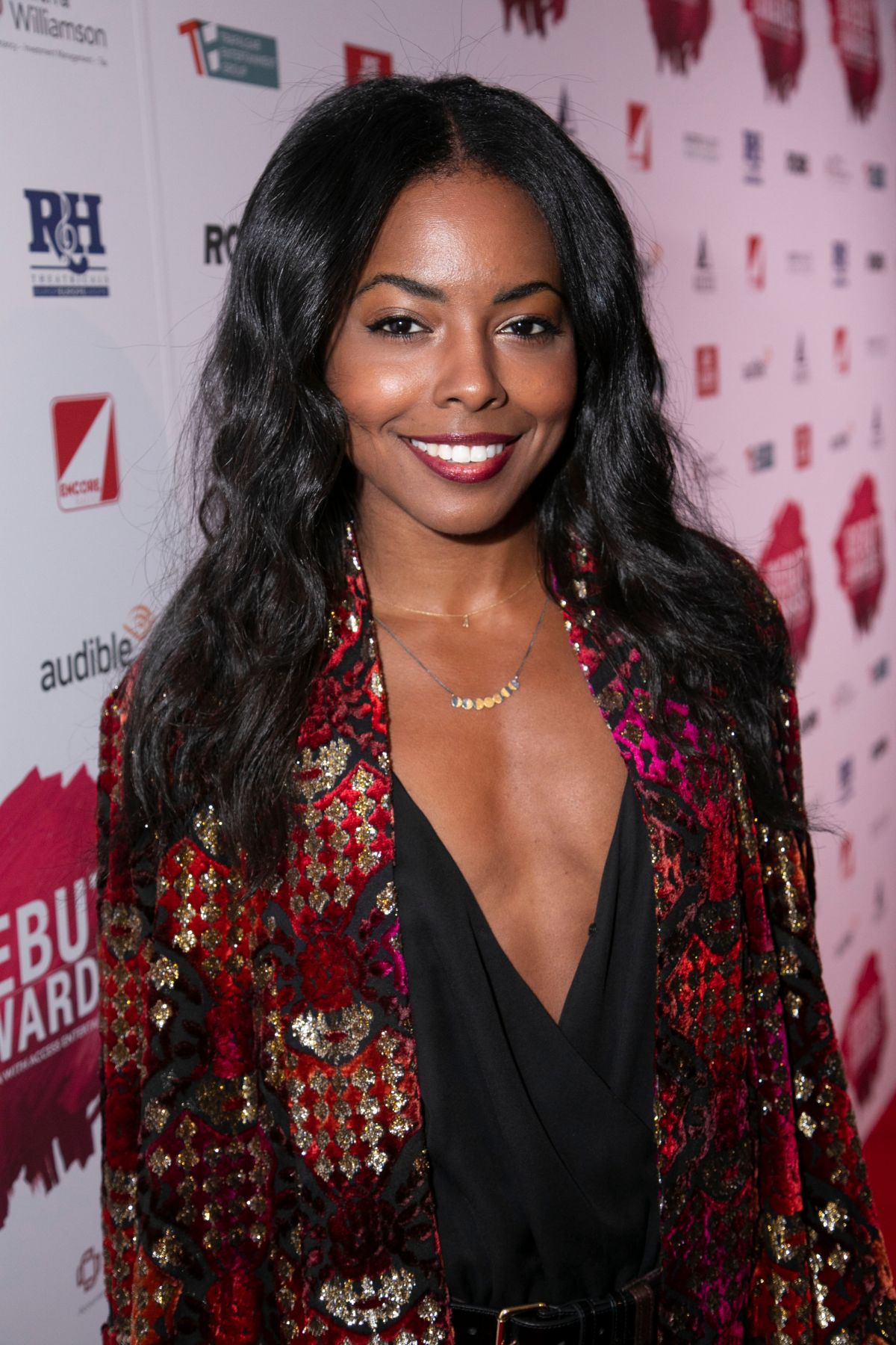 Adrienne Warren at Stage Debut Awards 2018 Arrivals in London 2018/09/23