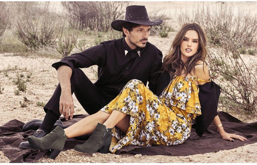 Alessandra Ambrosio for XTI Shoes Fall/Winter 2018 Campaign