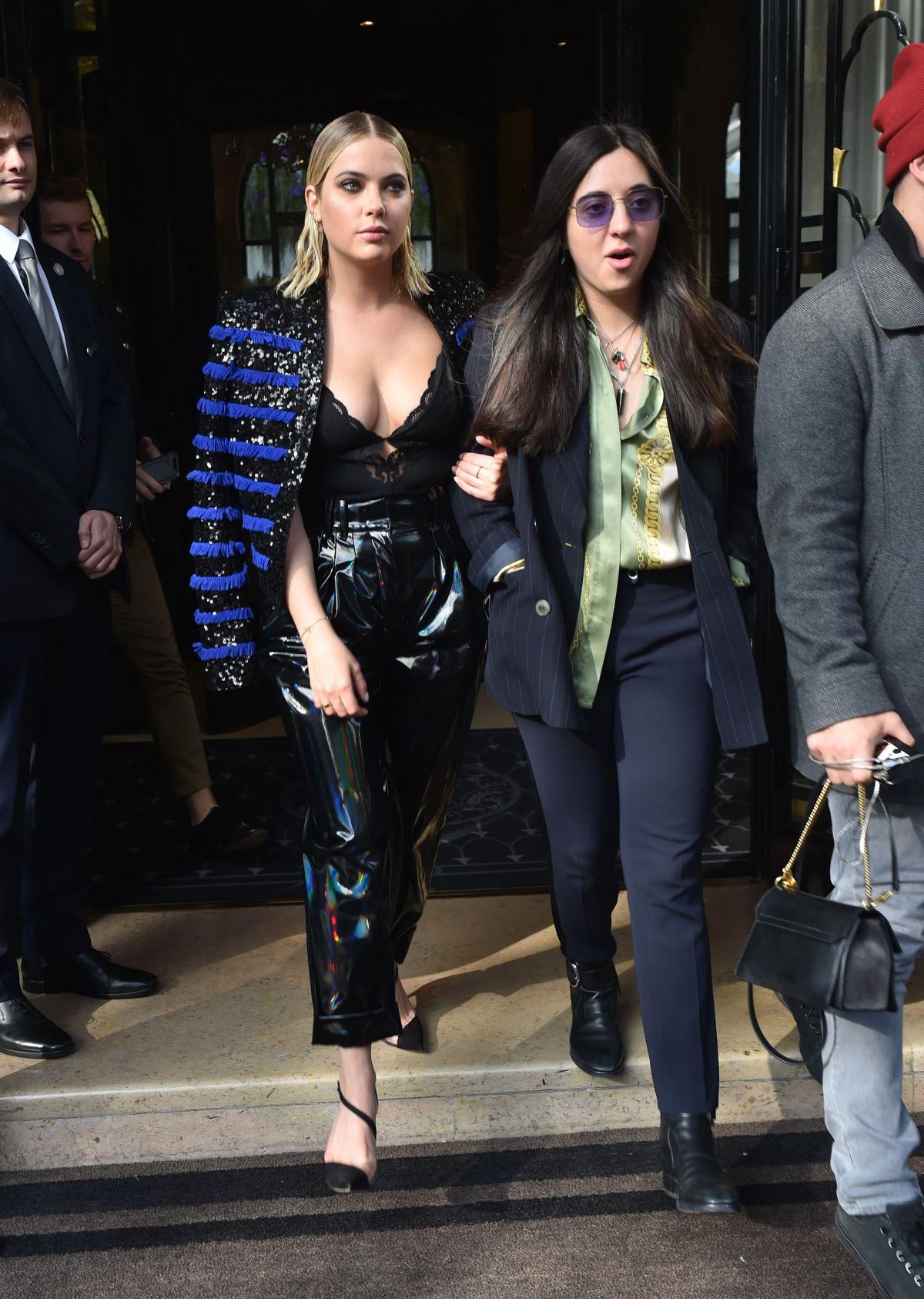 Ashley Benson at Balmain Show at Paris Fashion Week 2018/09/28