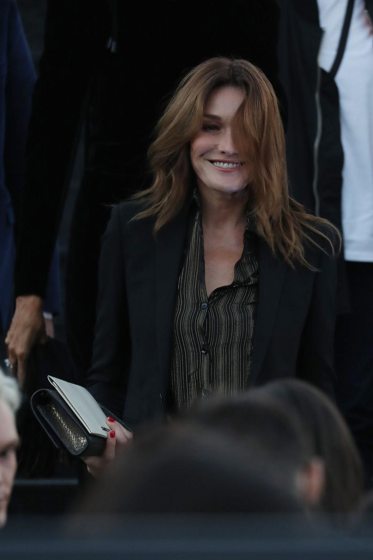 Carla Bruni at Saint Laurent Show at Paris Fashion Week 2018/09/25