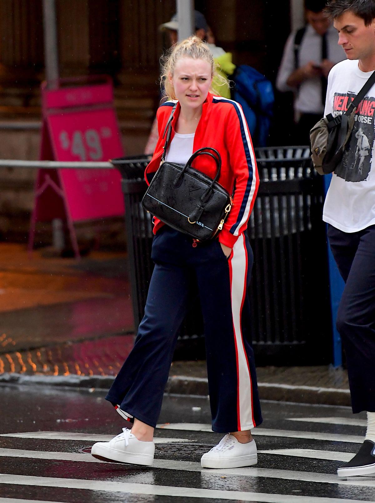 Dakota Fanning Out and About in New York 2018/09/12