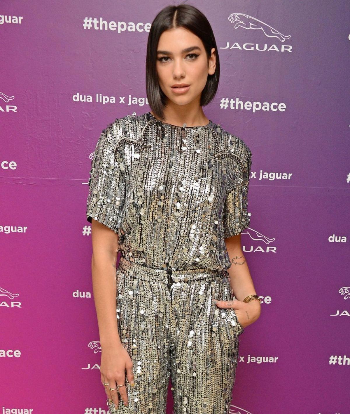 Dua Lipa at Dua Lipa x Jaguar Launch Event in Amsterdam 2018/09/03