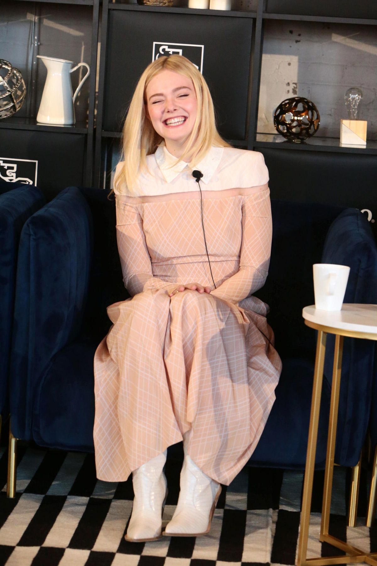 Elle Fanning at Coffee with Creators at TIFF in Toronto 2018/09/08