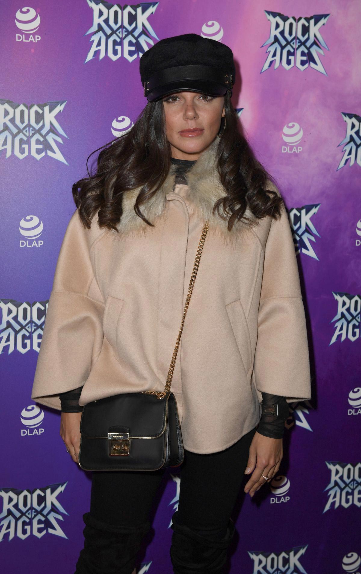 Faye Brookes at Rock of Ages Press Night in Manchester 2018/09/25