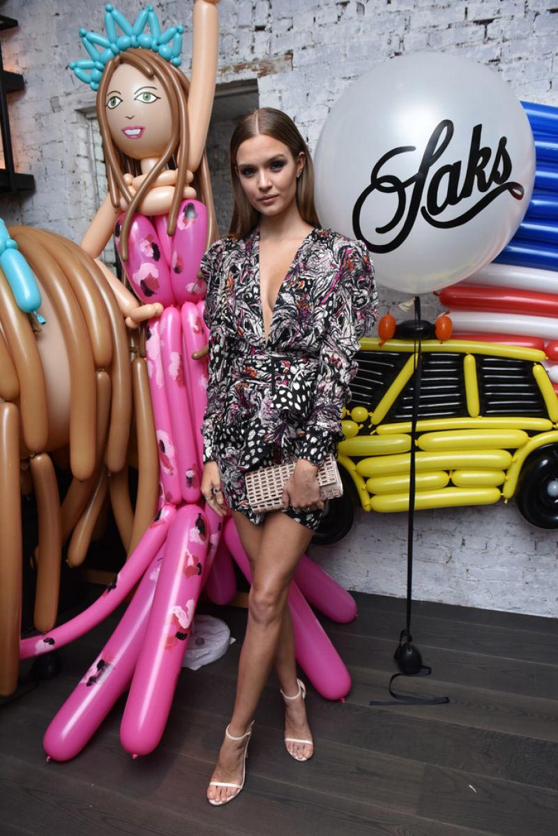 Josephine Skriver at Saks Celebrates Adr Book: Beyond Fashion in New York 2018/09/10