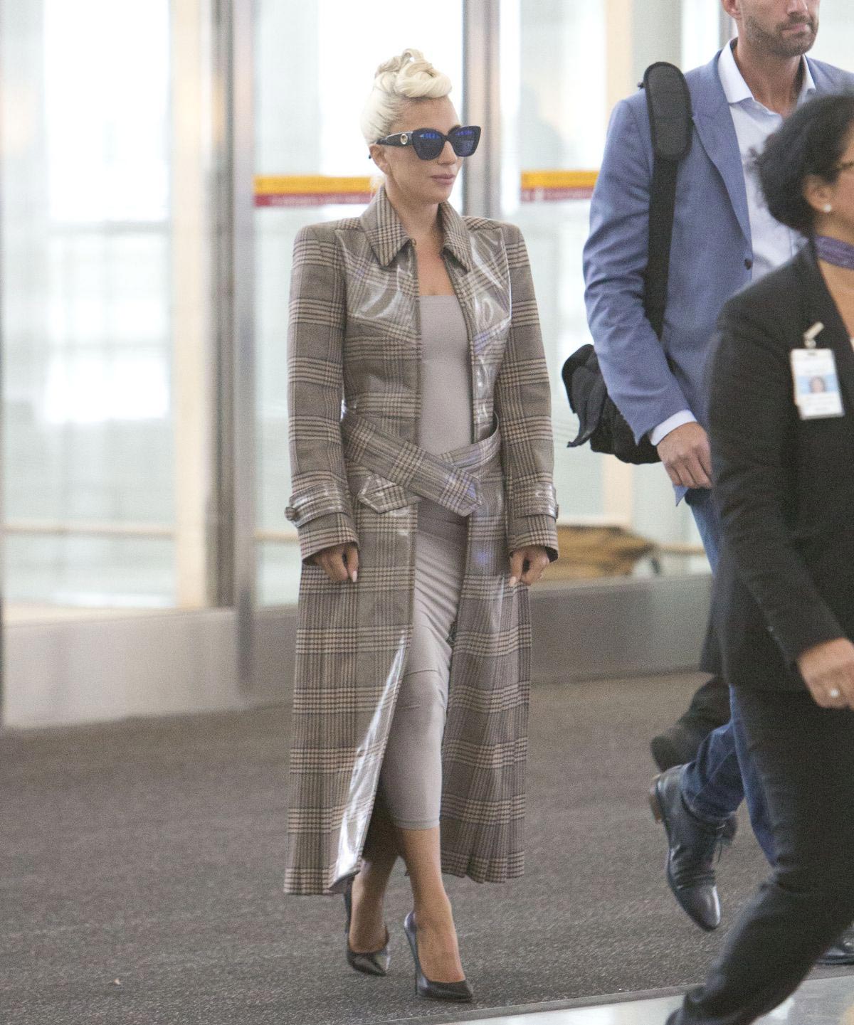 Lady Gaga at Airport in Toronto 2018/09/10