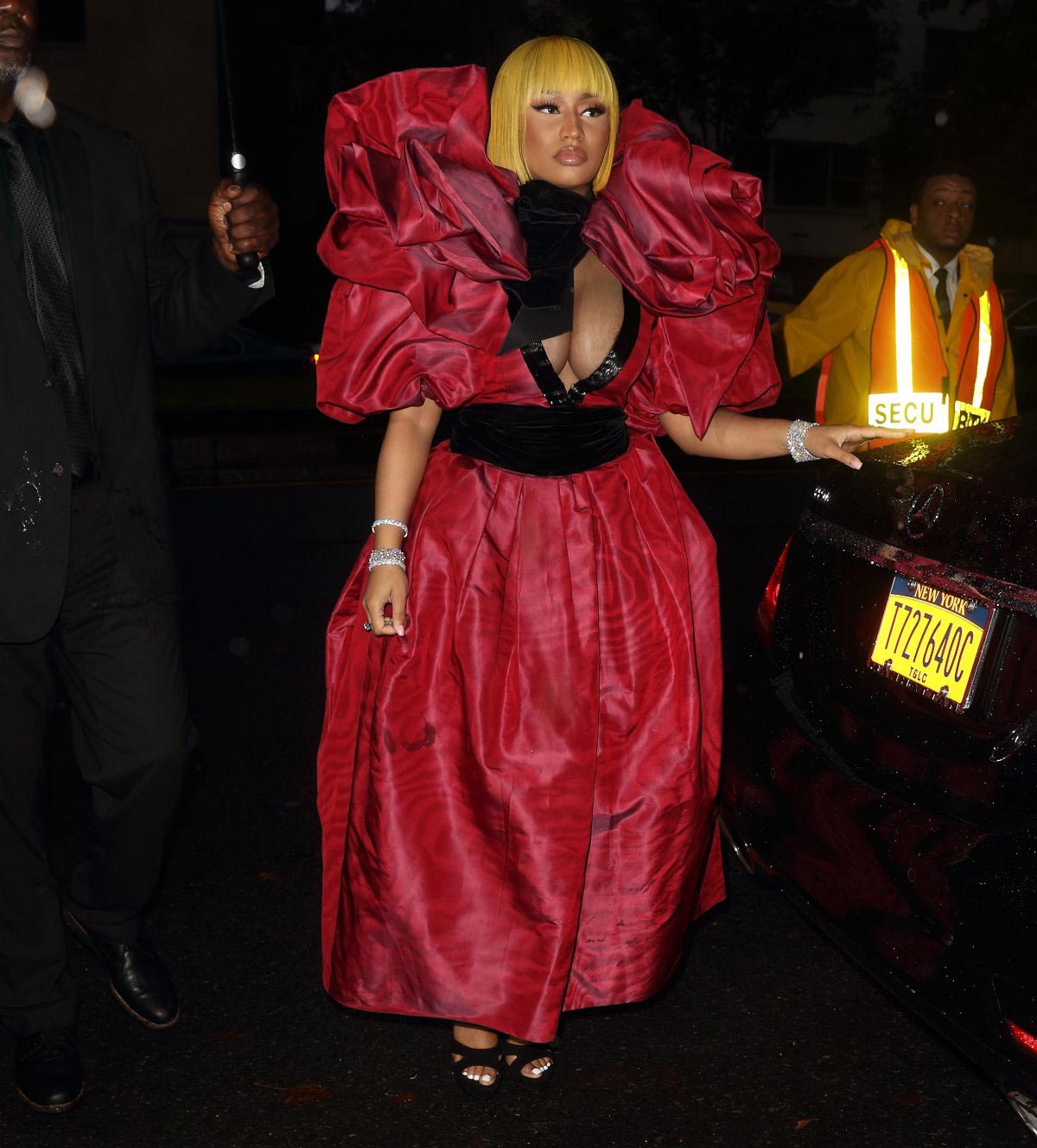 Nicki Minaj at Marc Jacobs Fashion Show in New York 2018/09/12