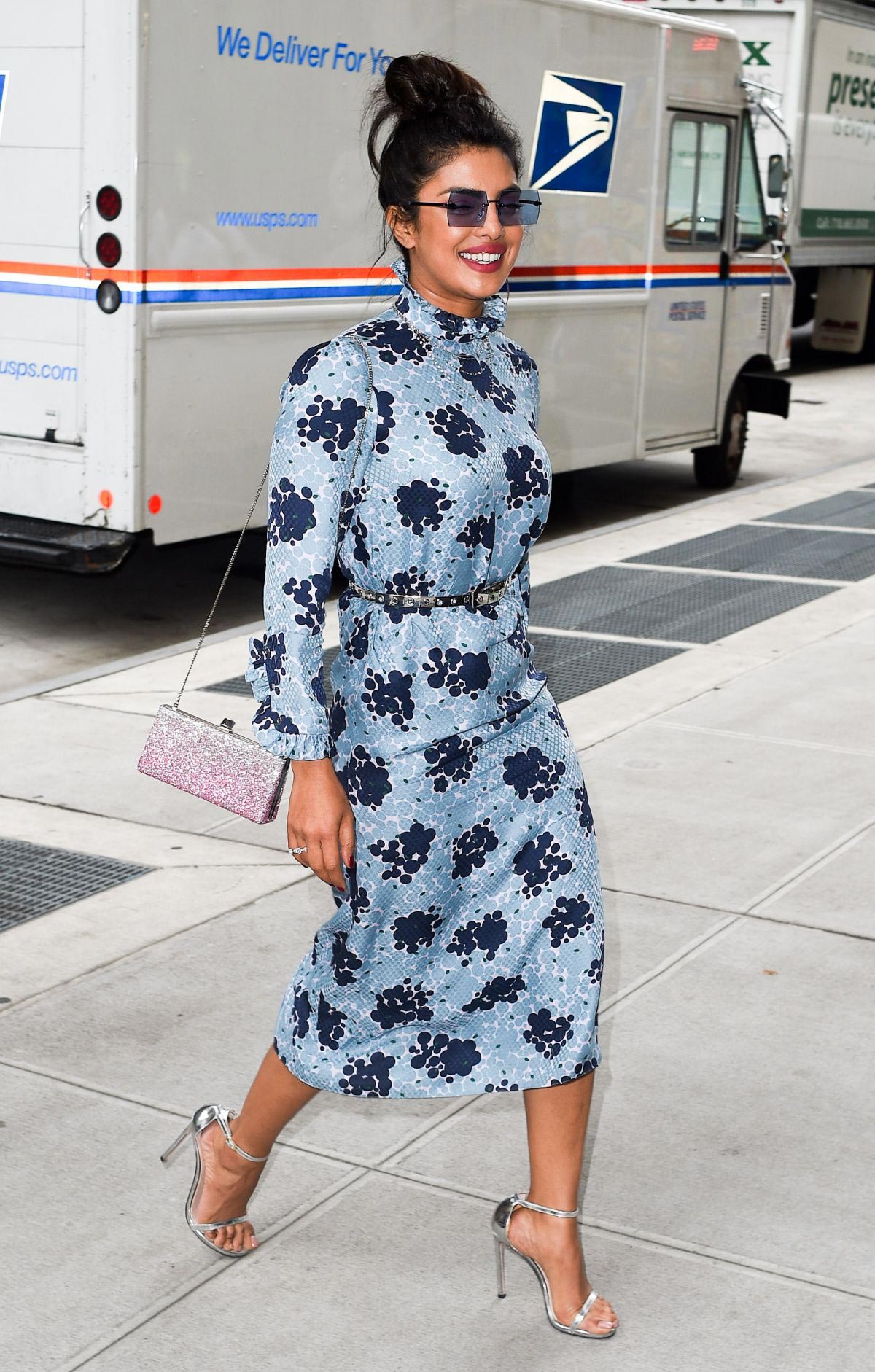 Priyanka Chopra Out at New York Fashion Week 2018/09/07