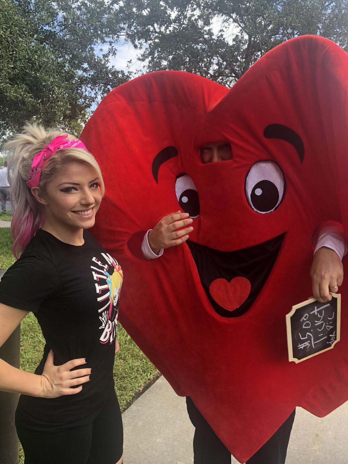 Alexa Bliss at a Charity Event in Orlando 2018/10/04