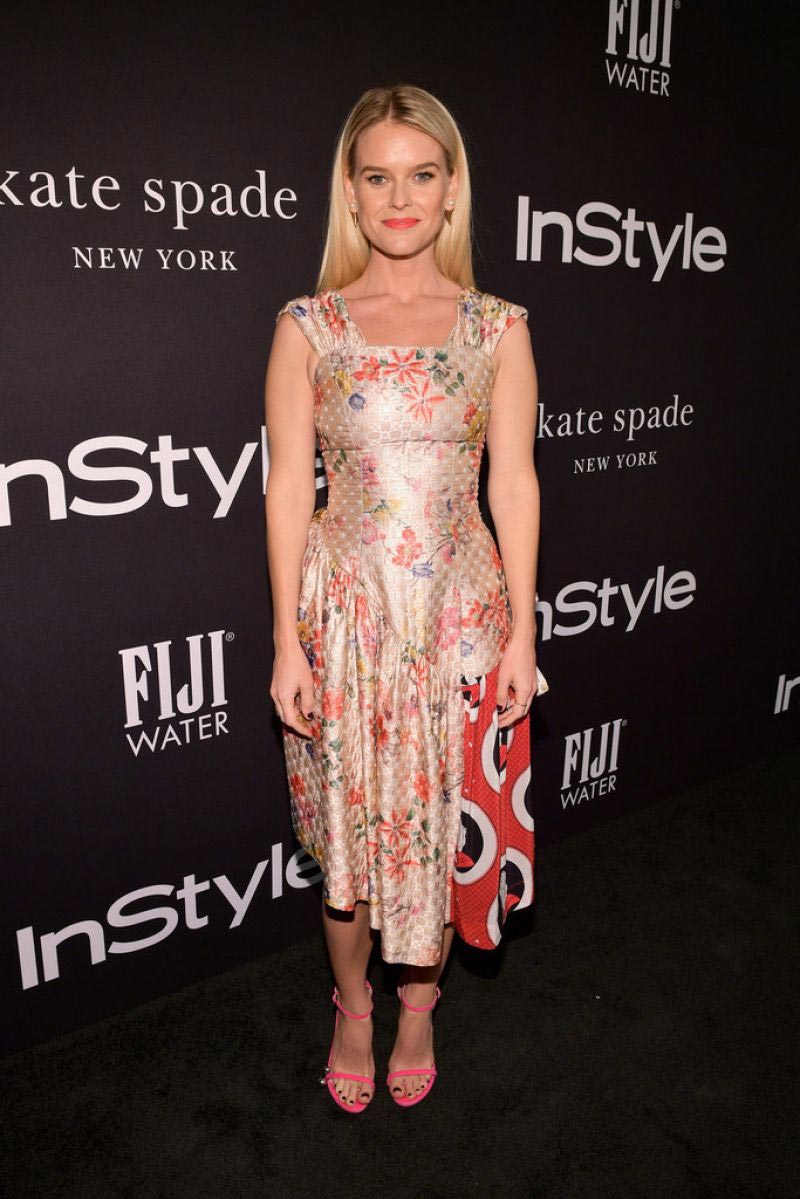 Alice Eve at Instyle Awards 2018 in Los Angeles 2018/10/22