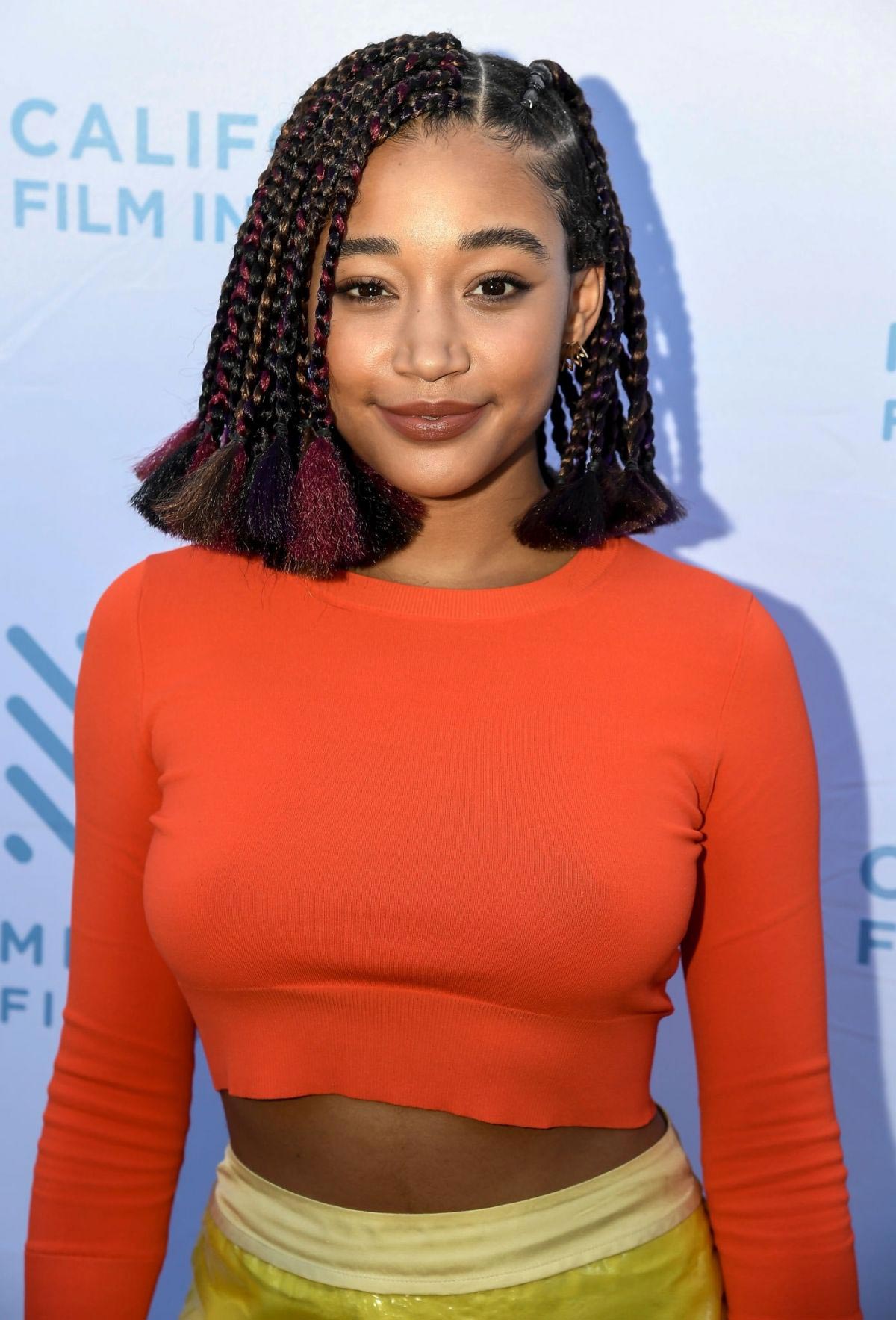 Amandla Stenberg at The Hate You Give Premiere at Mill Valley Film Festival 2018/10/07