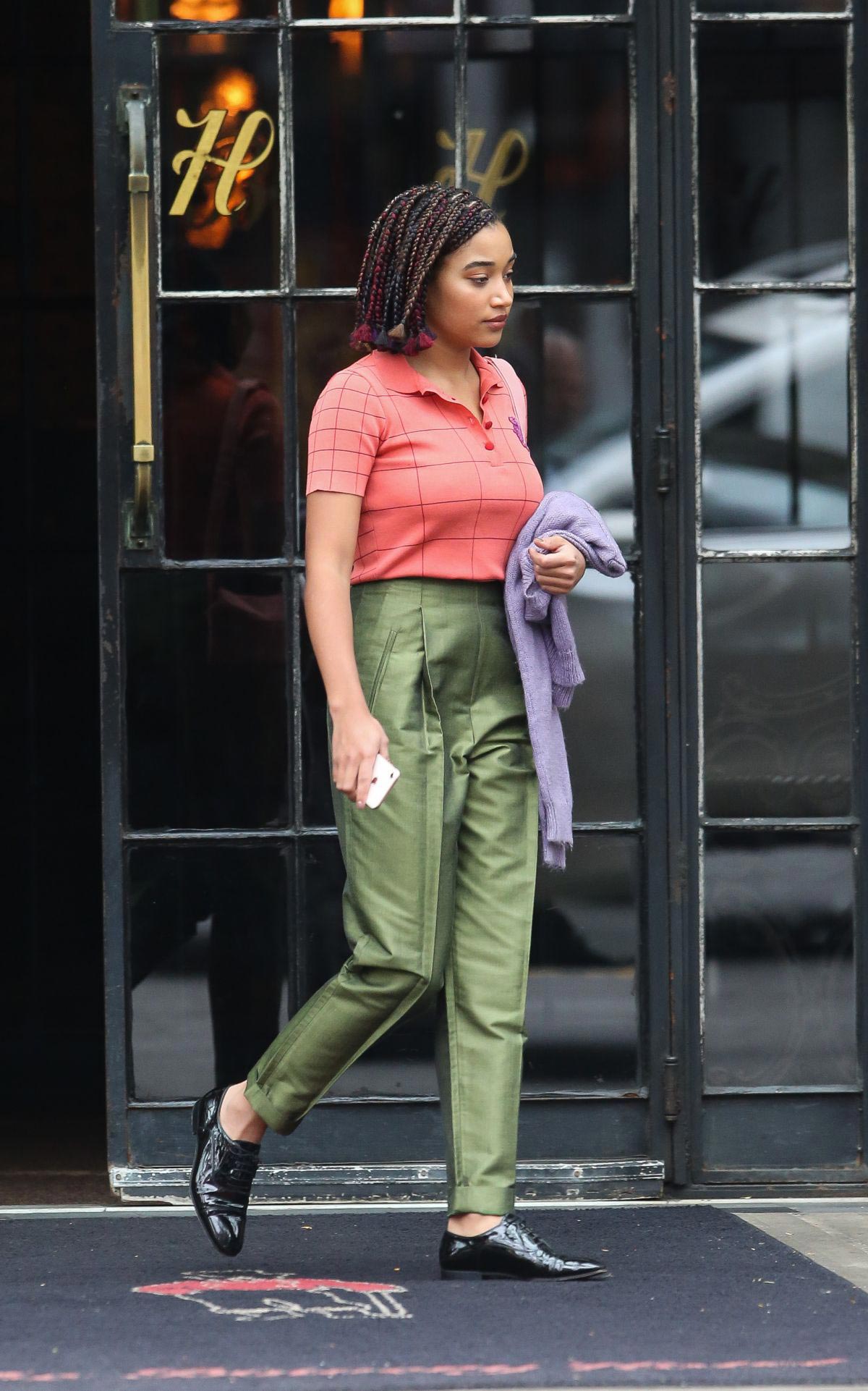 Amandla Stenberg Out in New York 2018/10/15