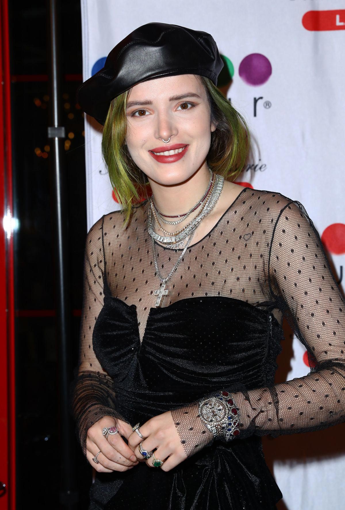 Bella Thorne Celebrates Her 21st Birthday at Sugar Factory in Las Vegas 2018/10/08