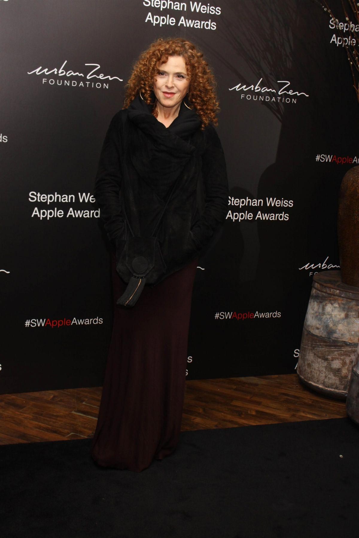 Bernadette Peters at Stephan Weiss Apple Awards in New York 2018/10/24