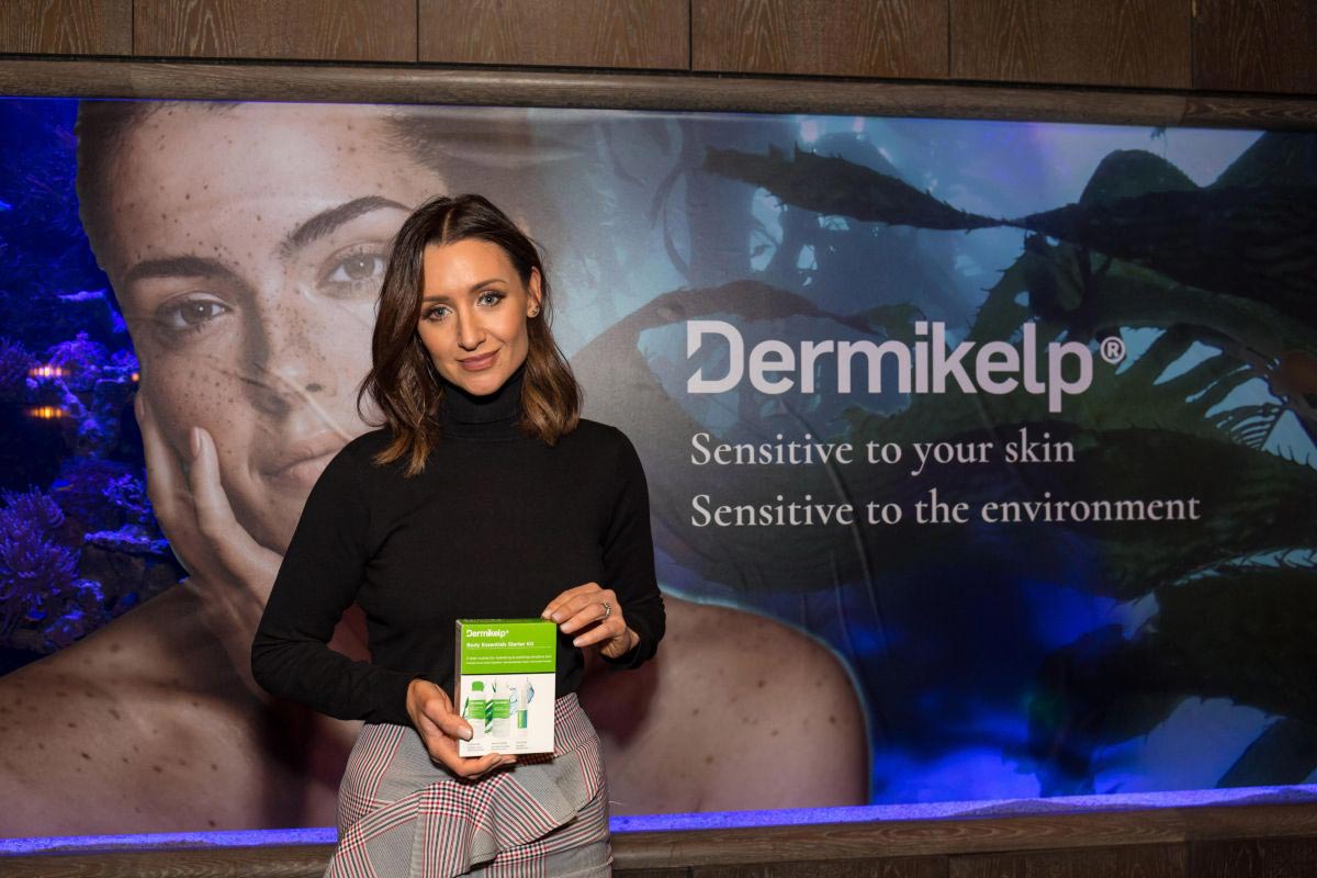 Catherine Tyldesley at Dermikelp Skin Care Brand Presentation in London 2018/10/25