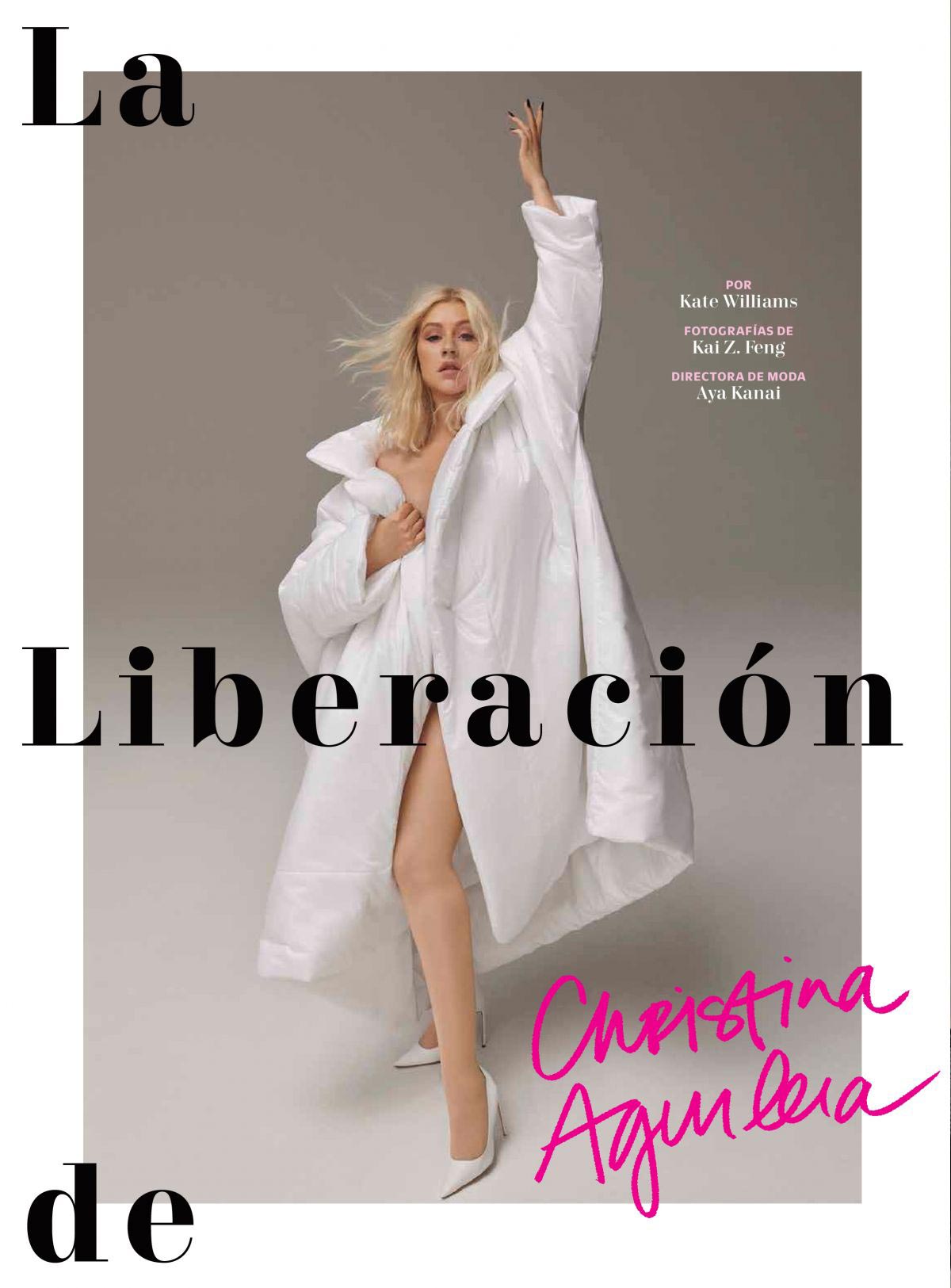 Christina Aguilera in Cosmopolitan Magazine, Mexico October 2018