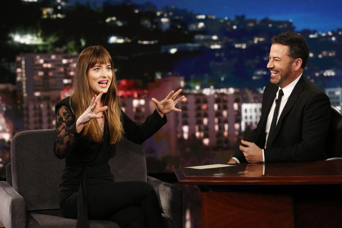 Dakota Johnson at Jimmy Kimmel Live 2018/10/11