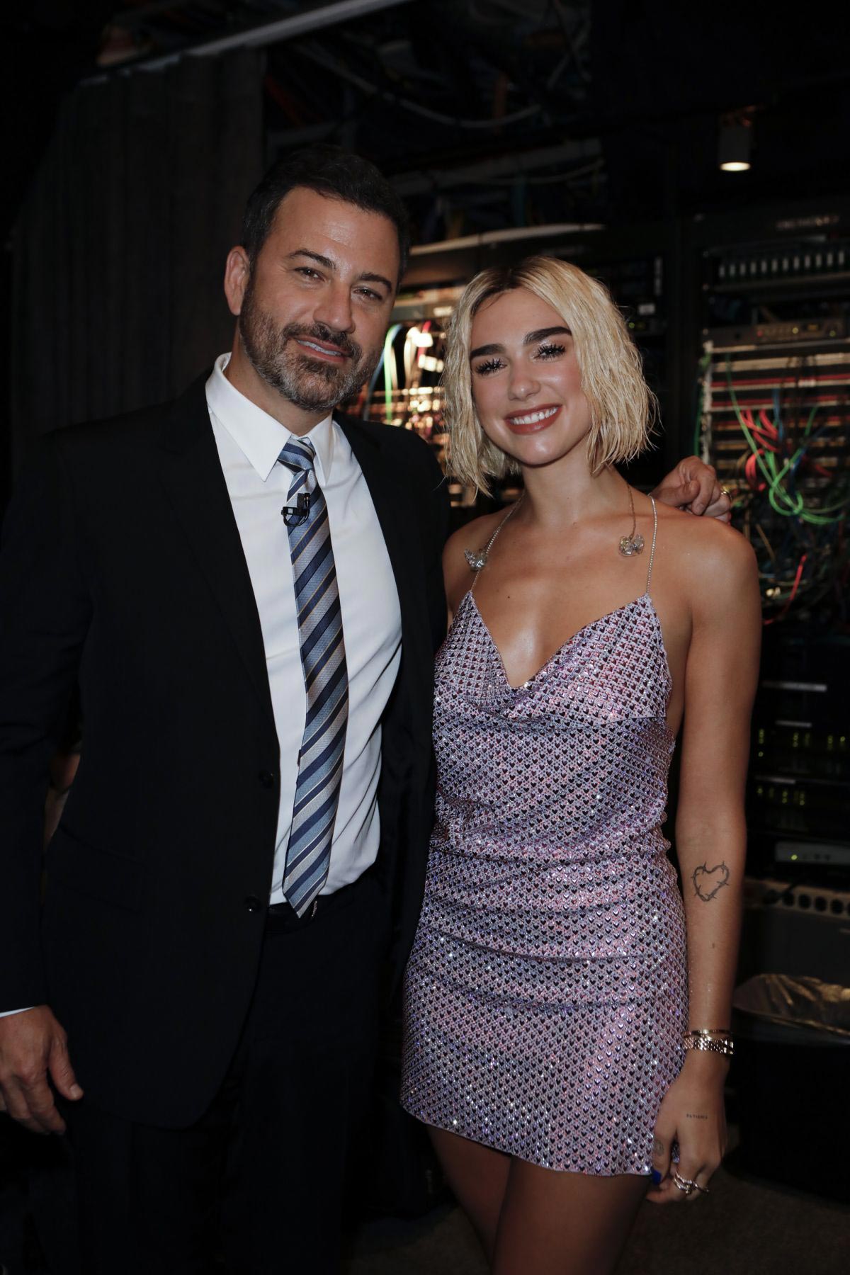 Dua Lipa at Jimmy Kimmel Live 2018/10/10